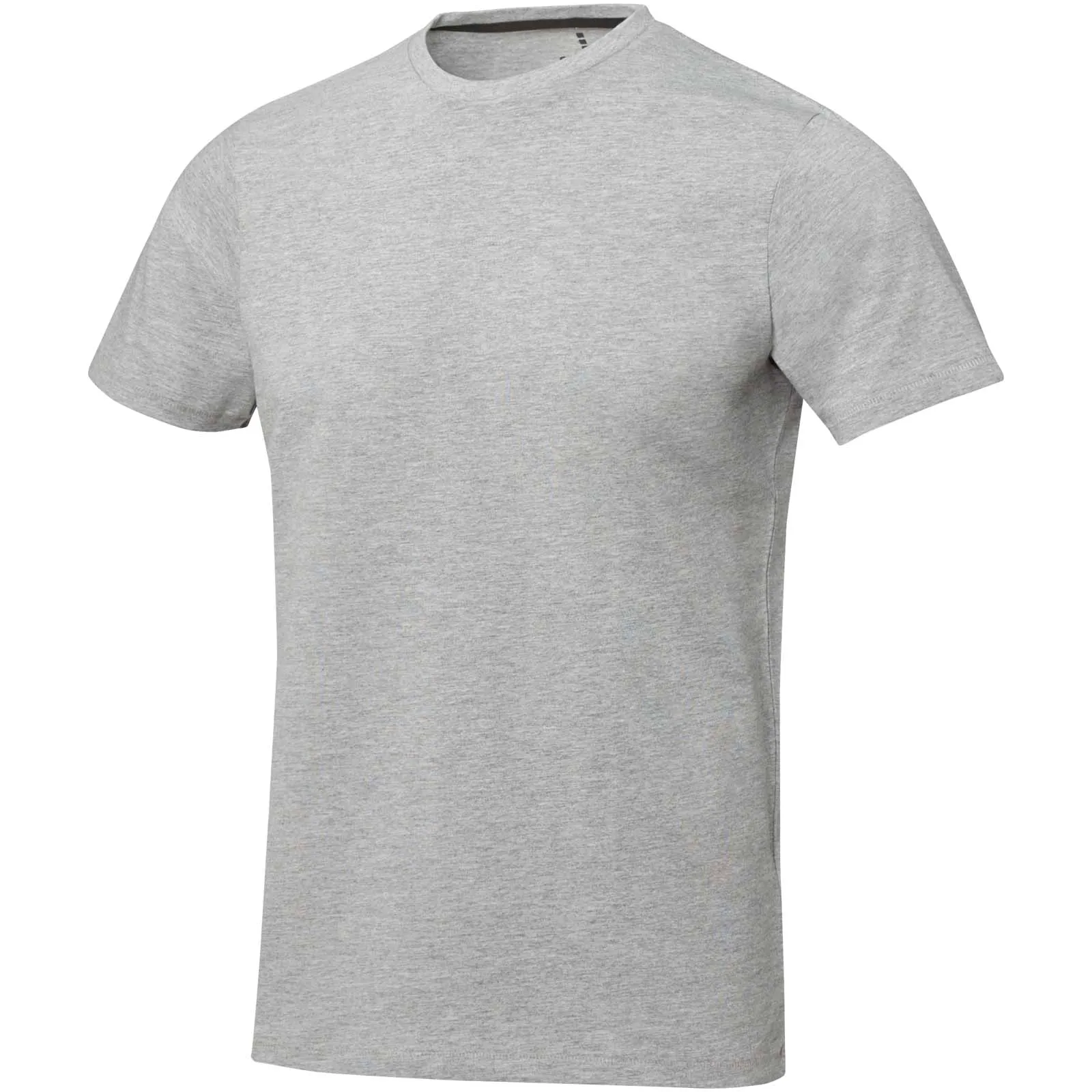 Nanaimo 160 g/m² heren t-shirt met korte mouwen Grijs gemêleerd