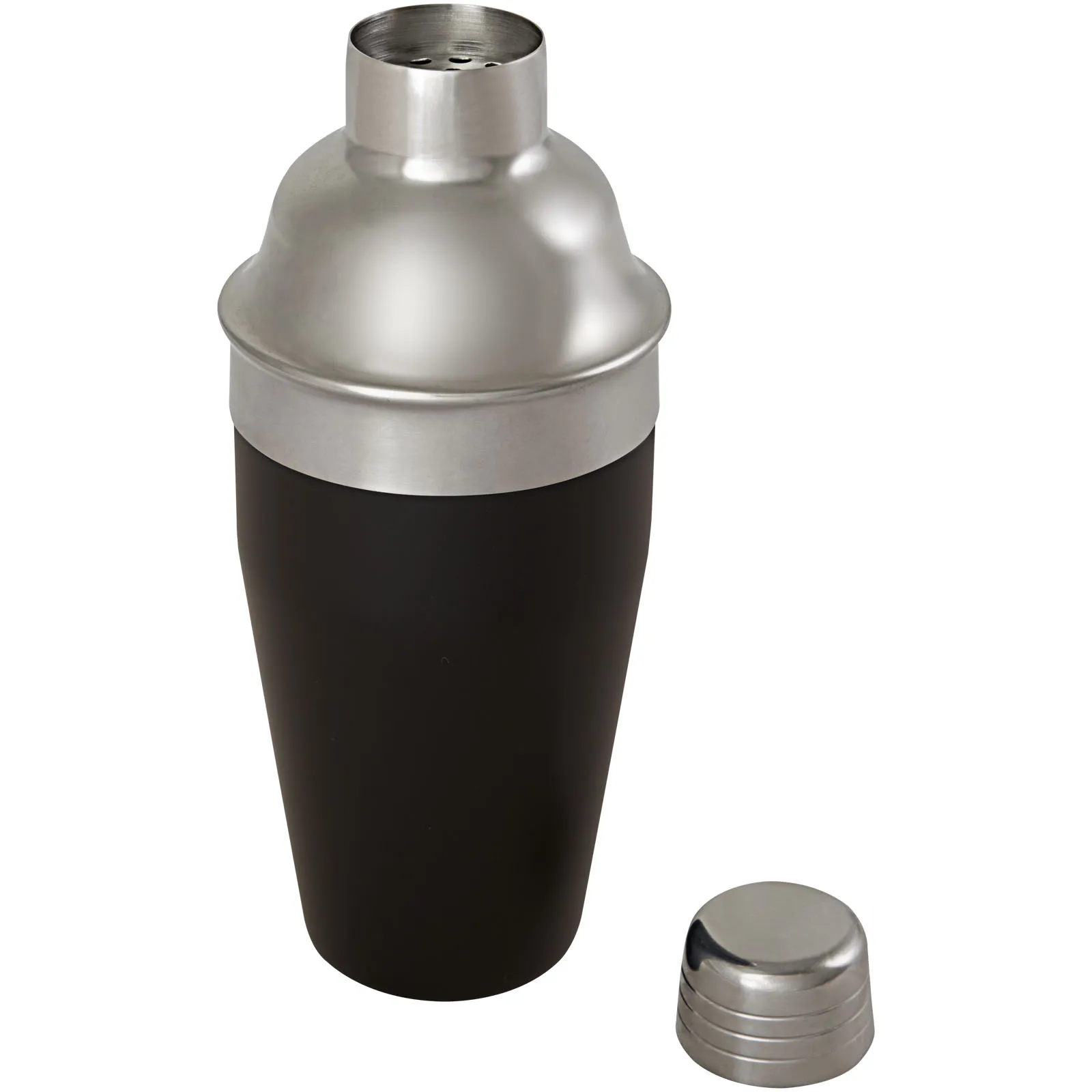 Gaudie gerecyclede roestvrijstalen cocktailshaker Zwart