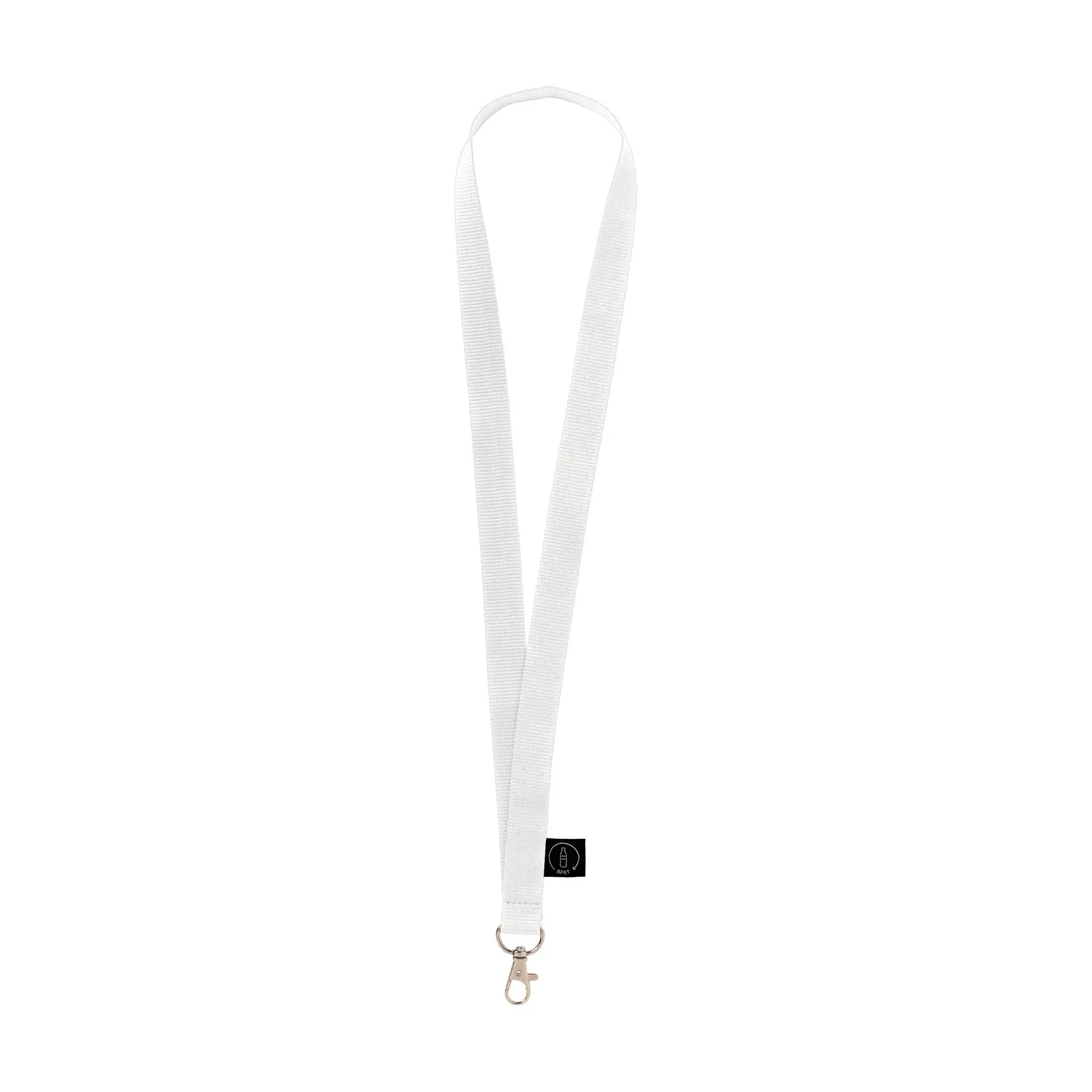 KeyCord Budget GRS RPET 2 cm wit