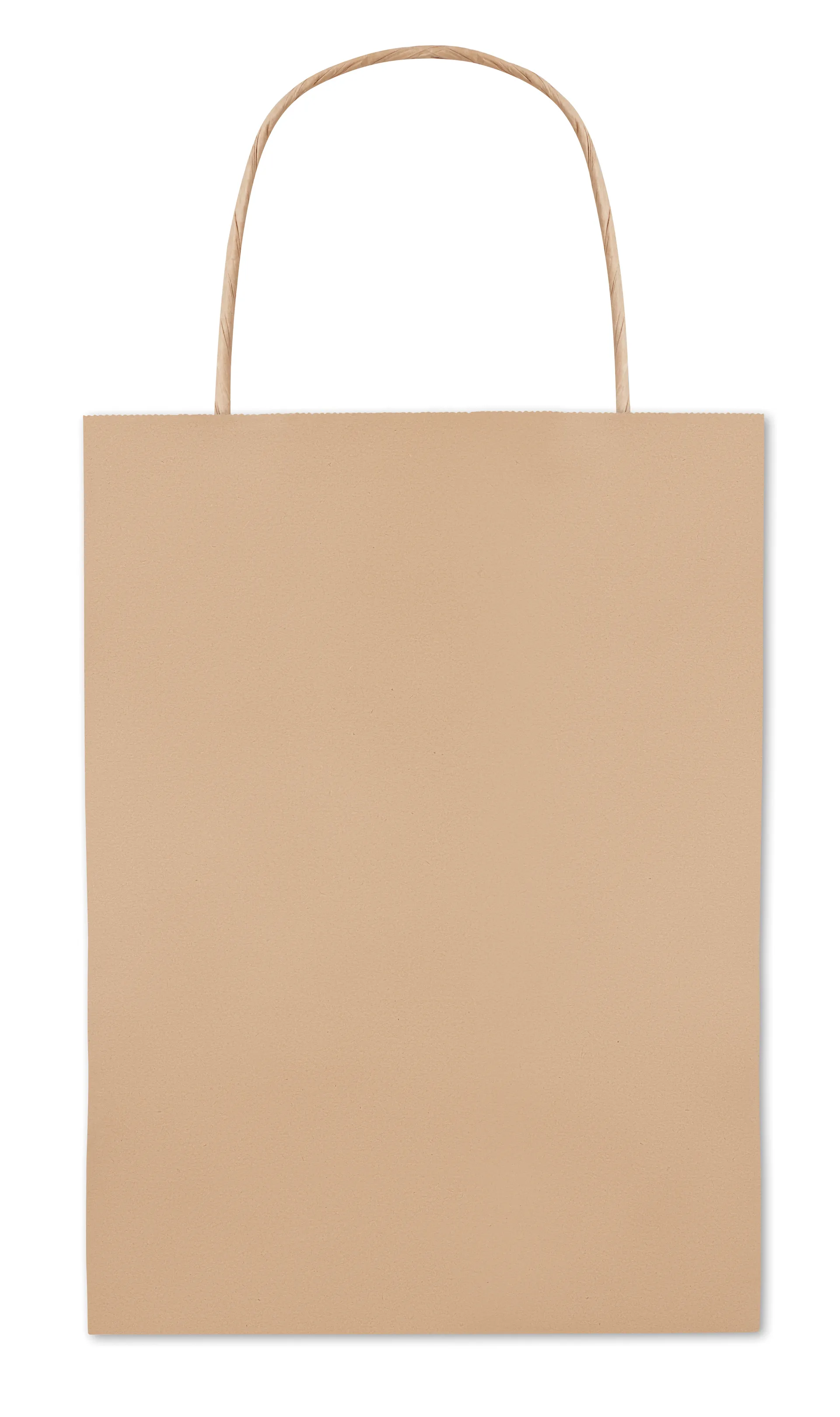 Papieren tas klein 150 gr/m² Beige