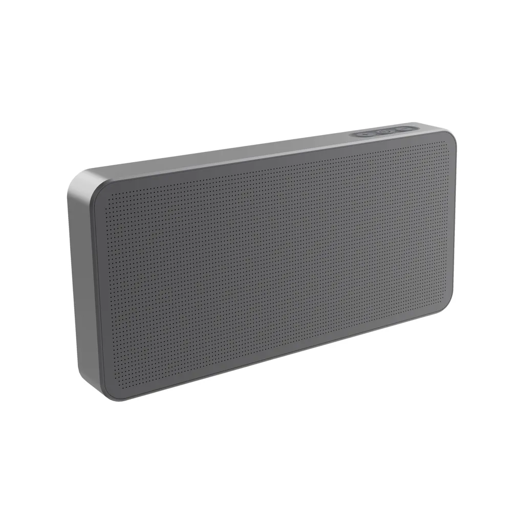 Aeris RCS ultradunne 10W IPX5 speaker met vervangbare batter grijs