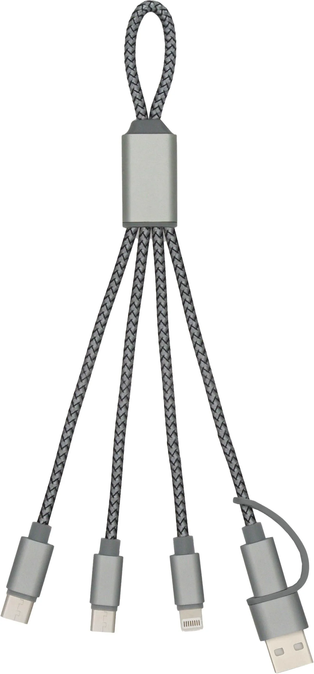 BrandCharger Trident 2 oplaadkabel gun metal