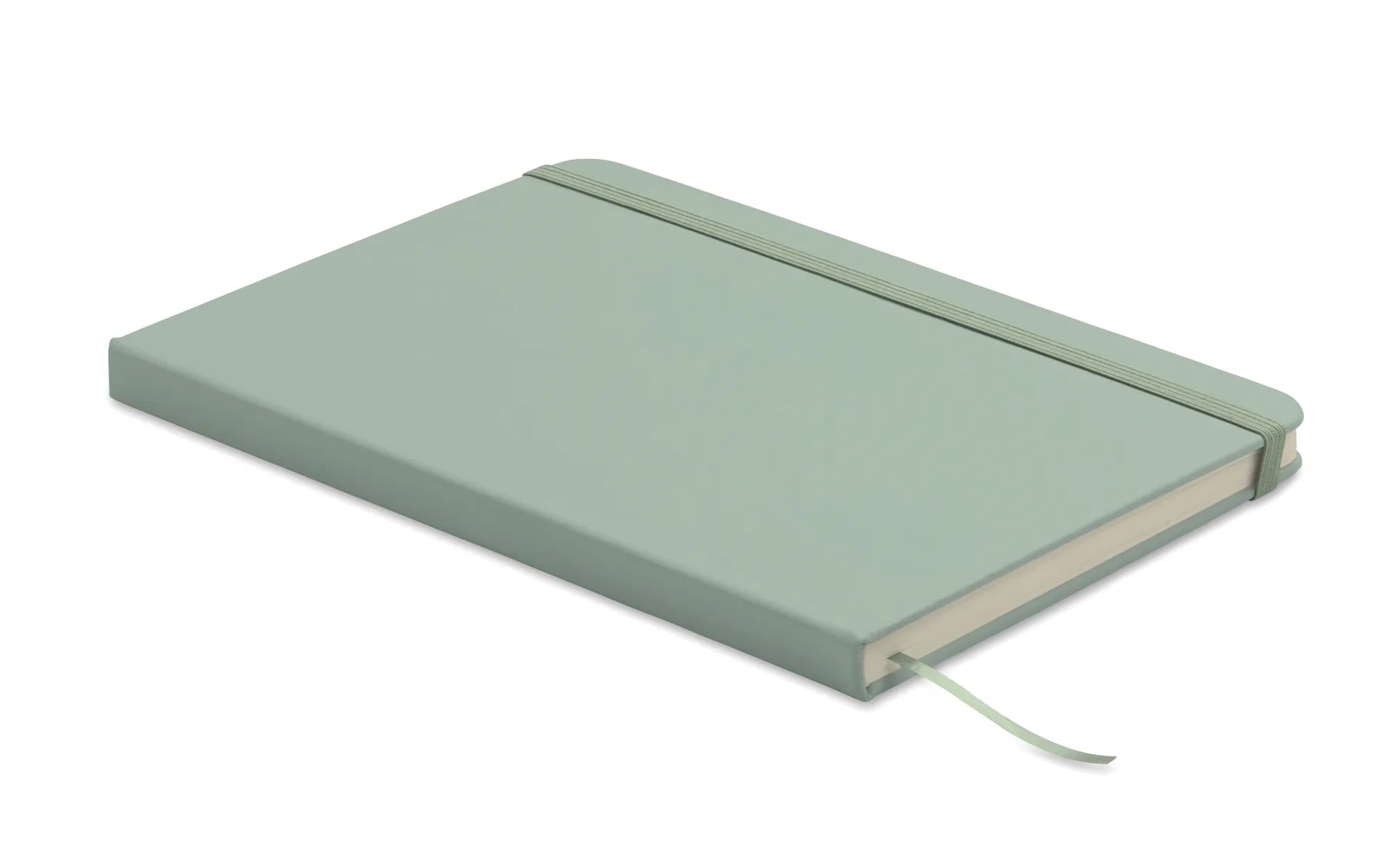 A5 gerecycled PU notitieboek Mintgroen