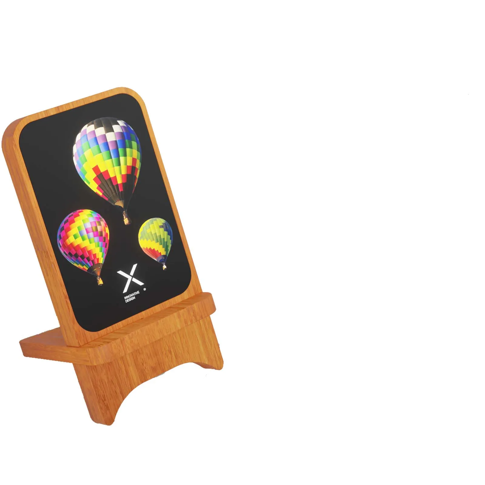 SCX.design W16 15 W oplichtende draadloze houten standaard Hout