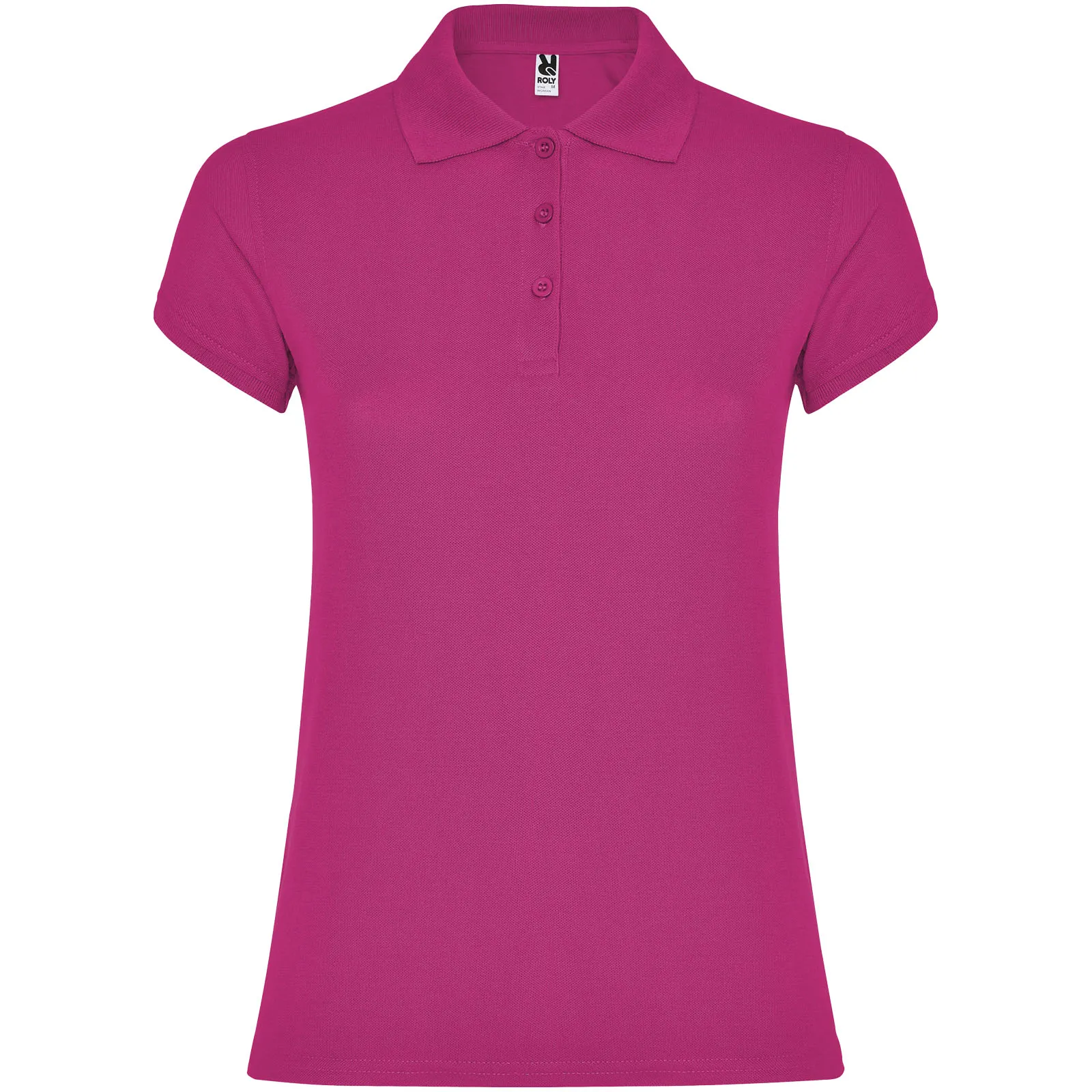 Star 200 g/m² damespolo met korte mouwen Rosette