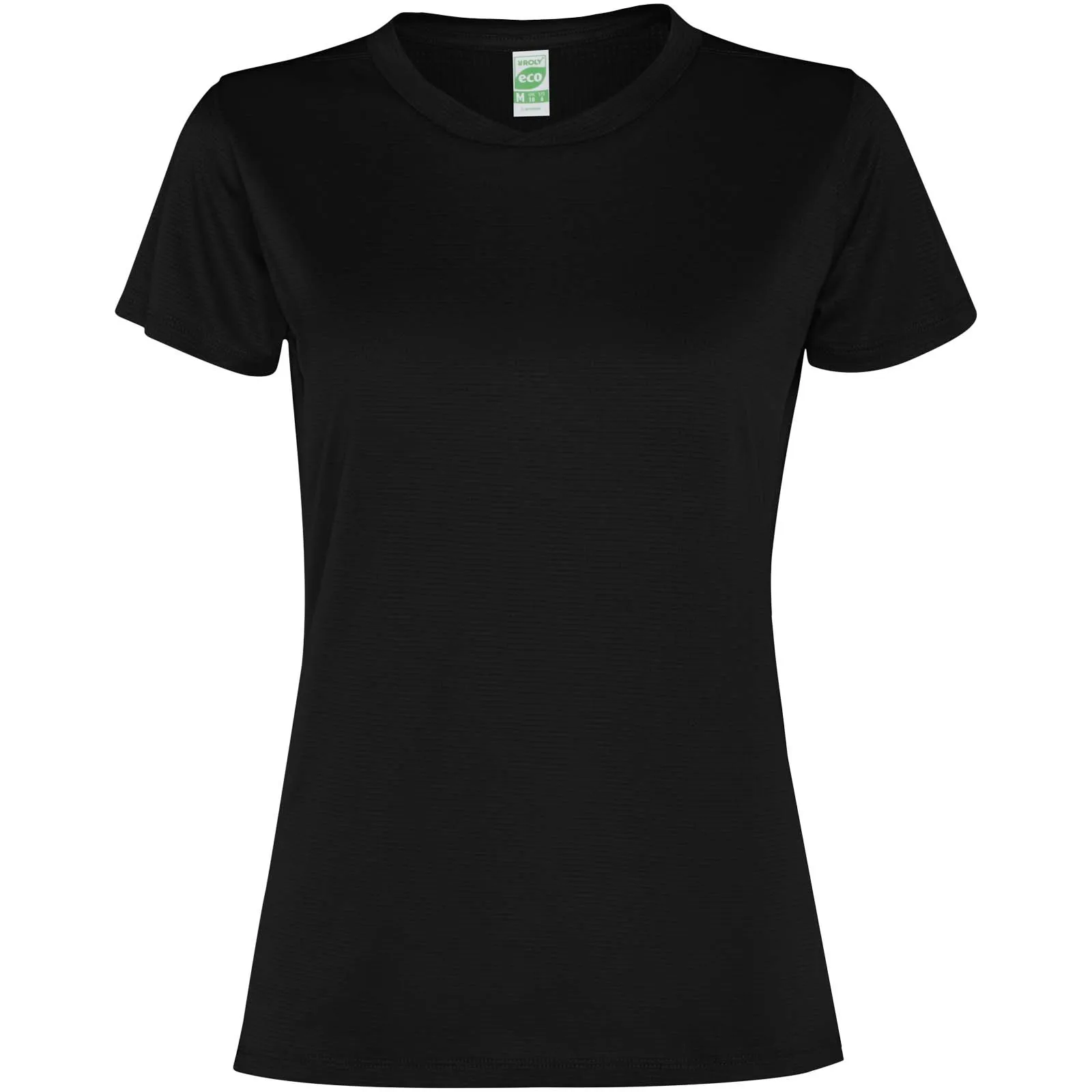 Slam 100 g/m² sport t-shirt voor dames met korte mouwen Zwart