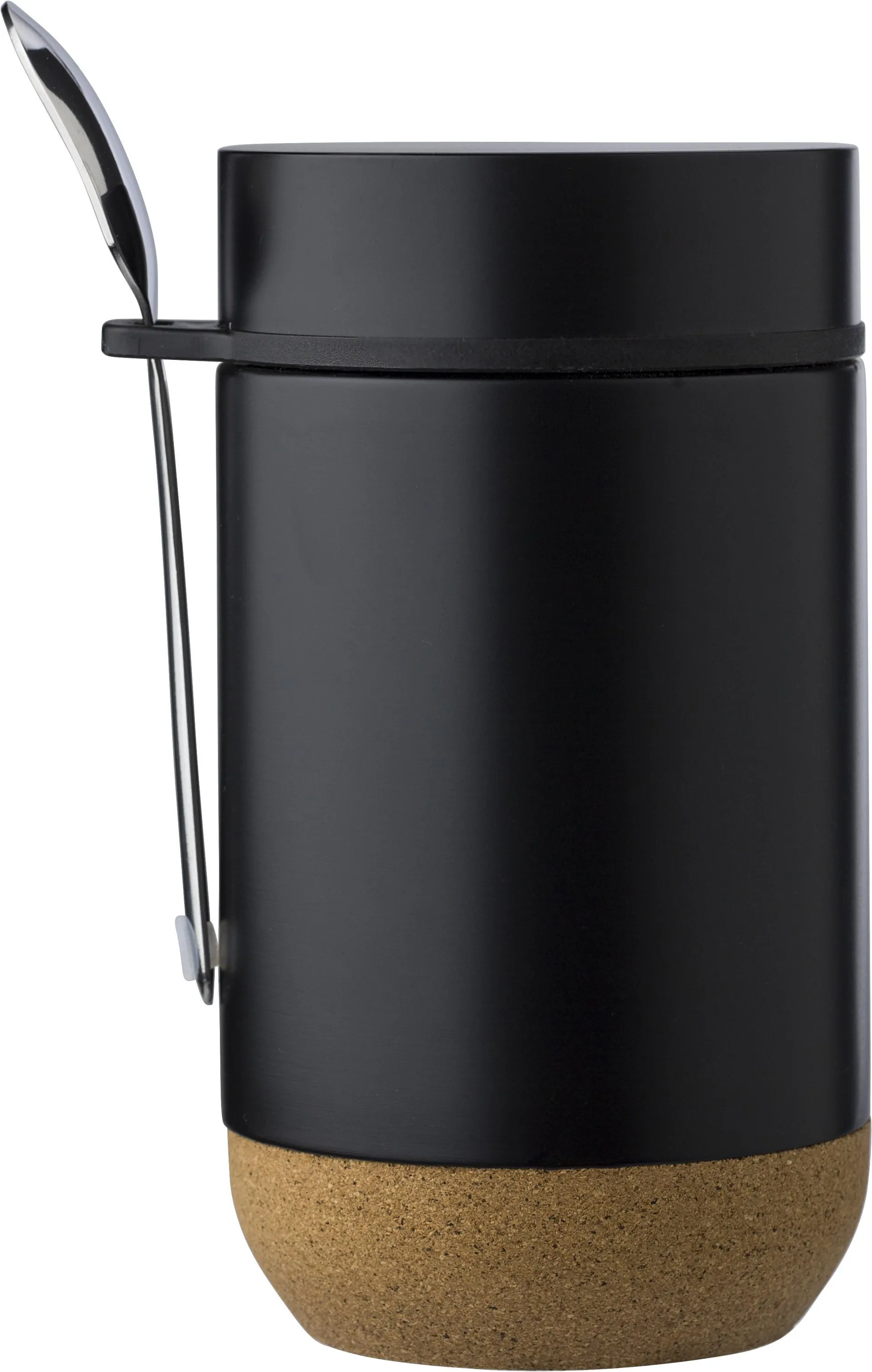 Voedselcontainer Nash | Dubbelwandig | 400 ml zwart