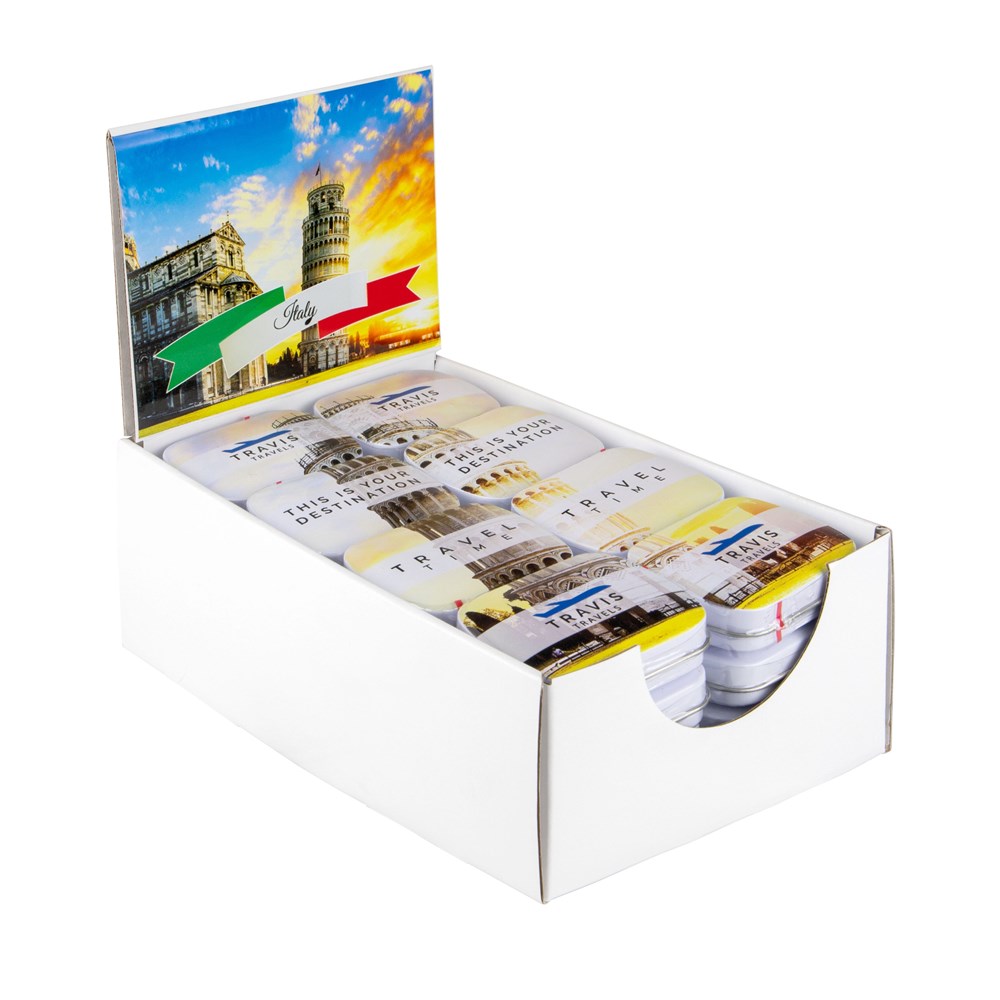 Display doos rechthoekige blikjes