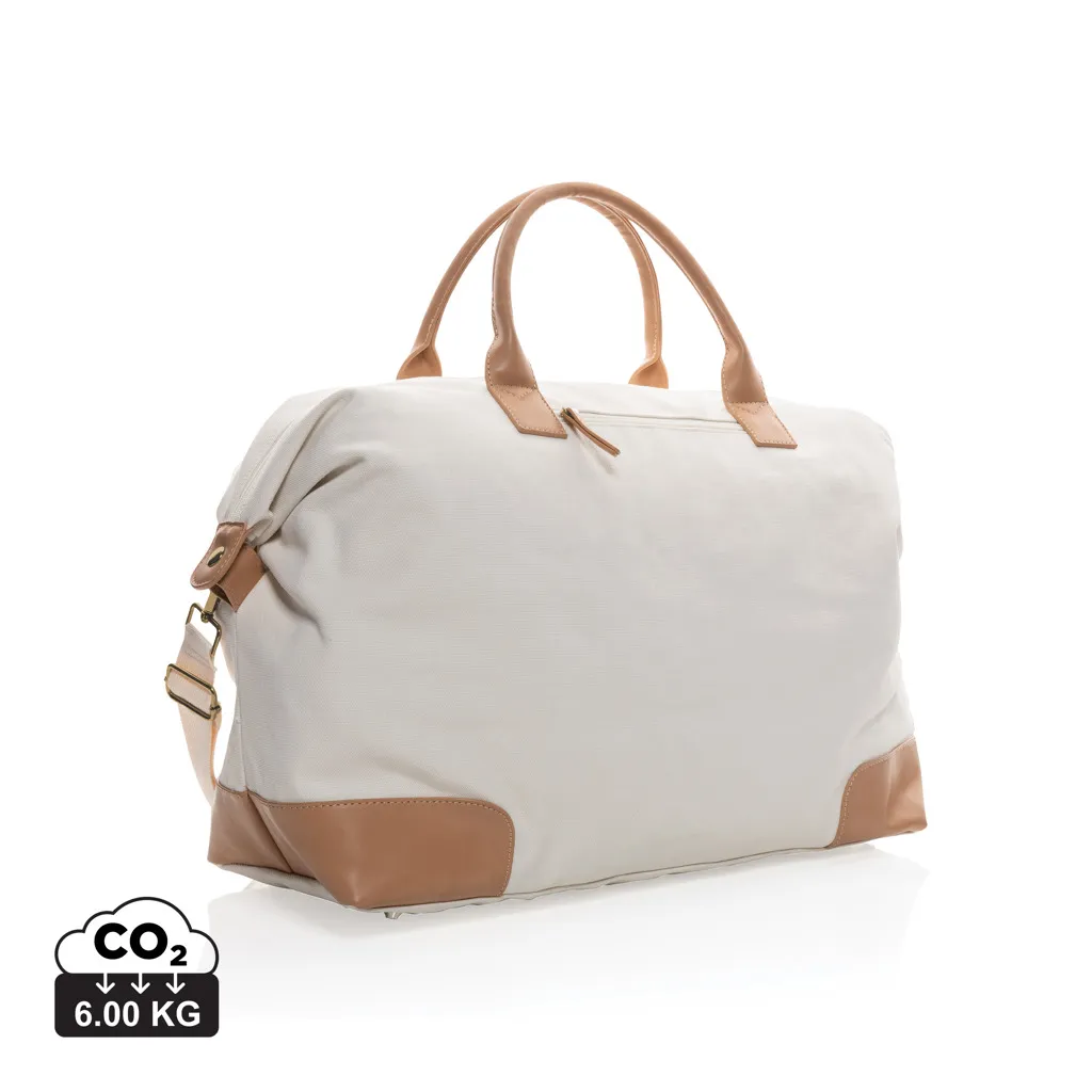 Impact AWARE™ 16 oz. rcanvas large weekendtas gebroken wit