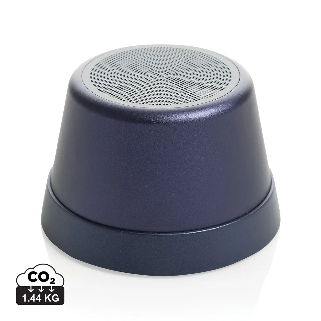 Nivio RCS gerecycled aluminum magnetische 5W Speaker blauw