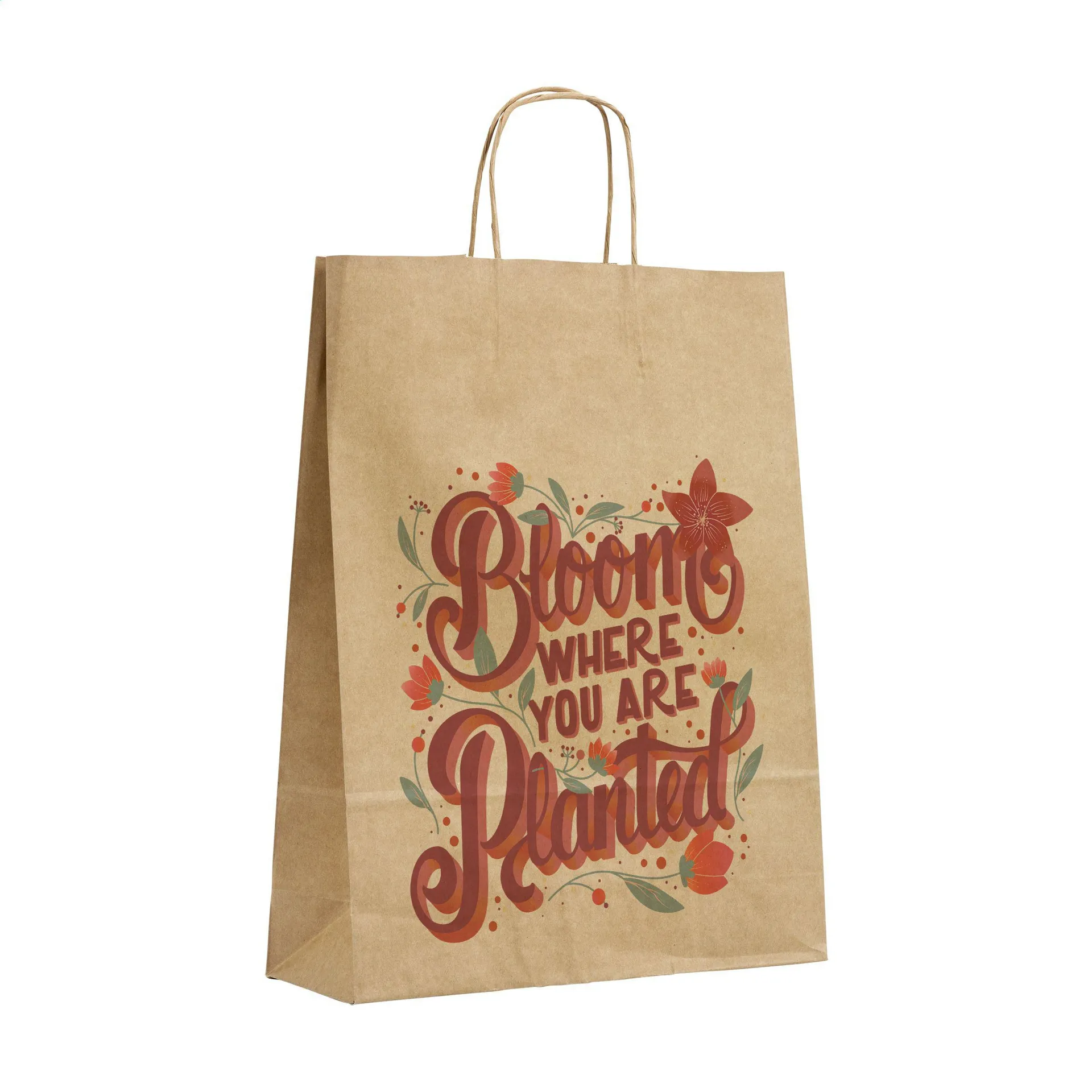 Pagari Paper Bag A3 papieren tas bruin