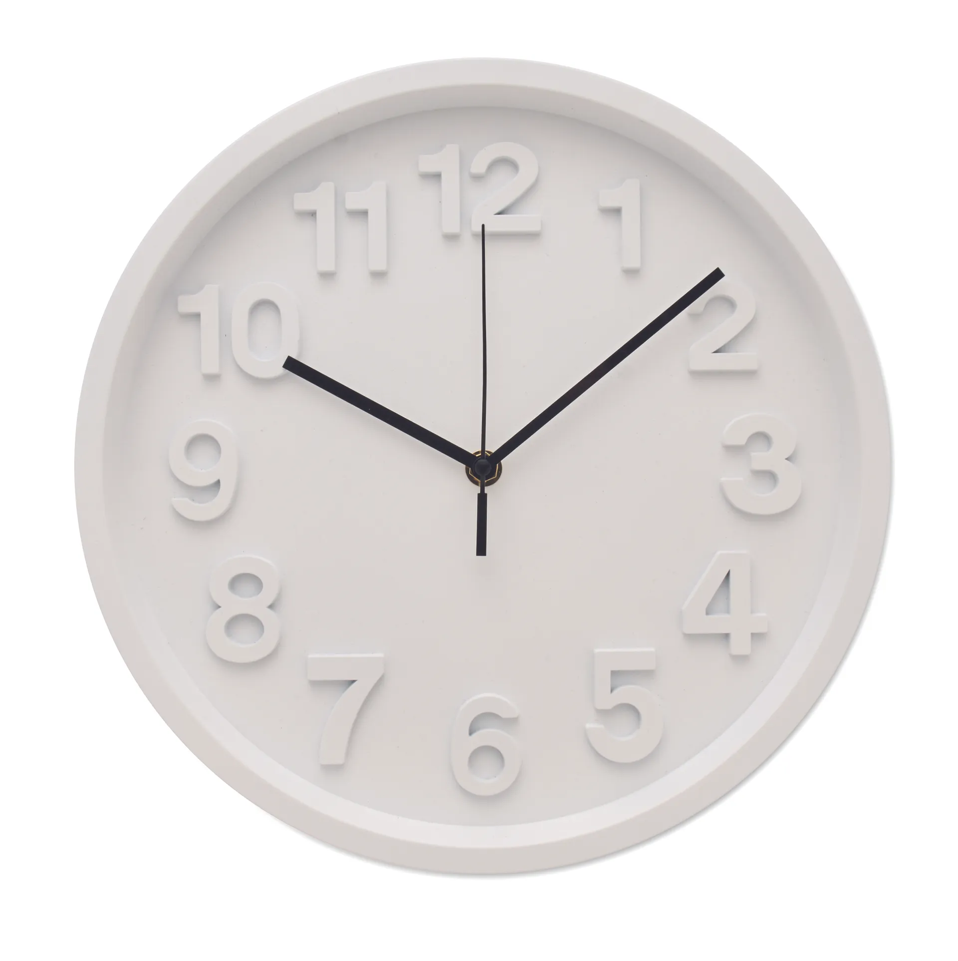 PP wandklok Wit