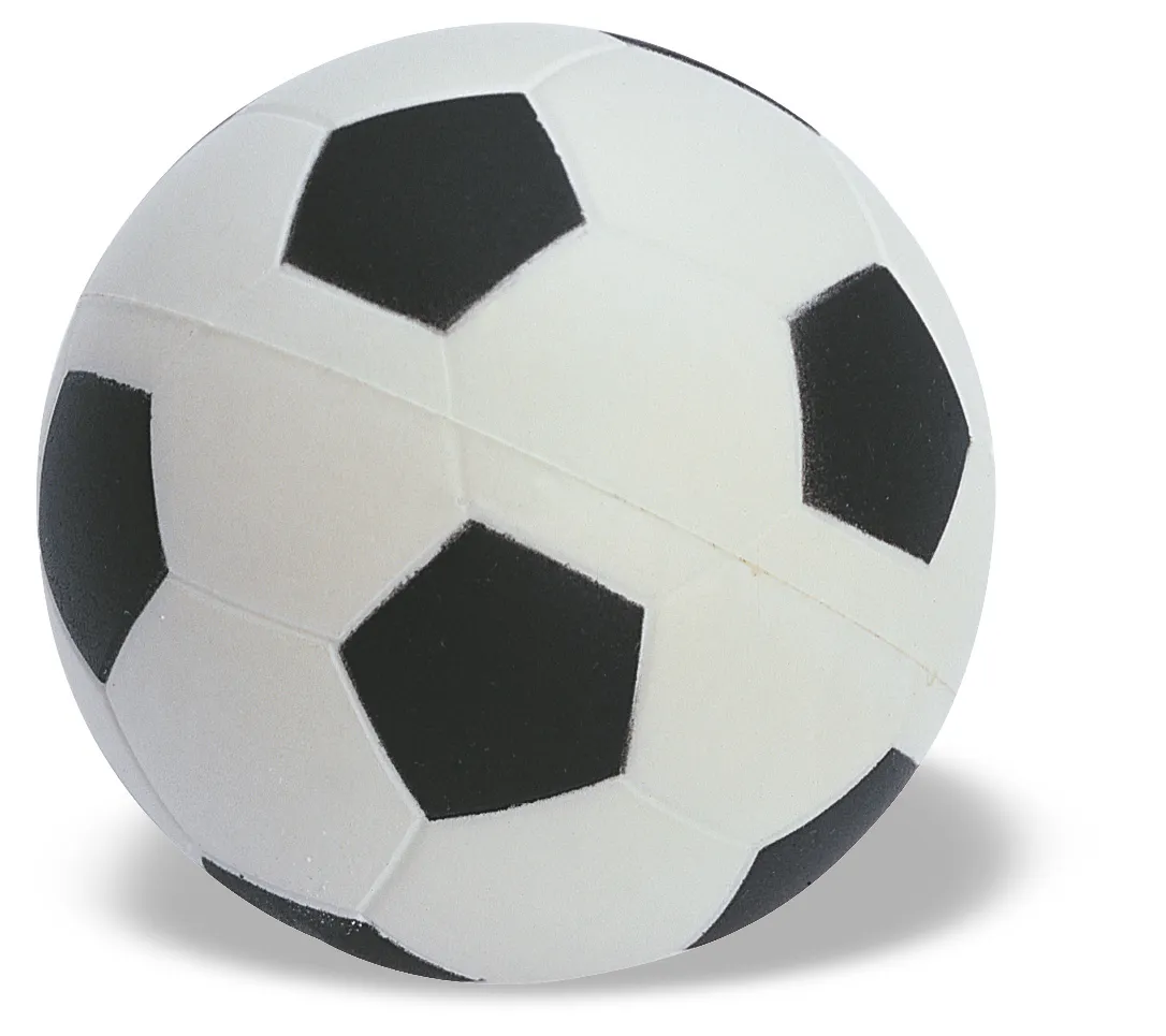 Anti-stress voetbal Wit/zwart