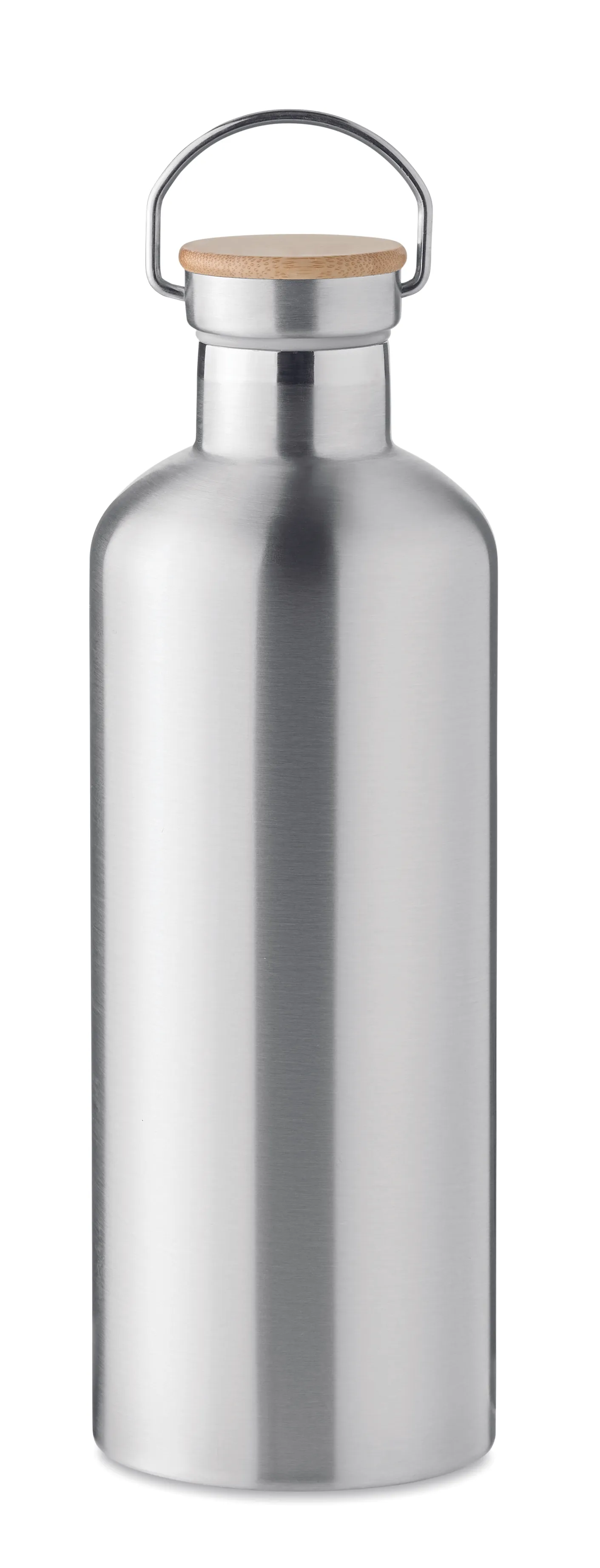 Dubbelwandige thermosfles 1,5L Mat Zilver