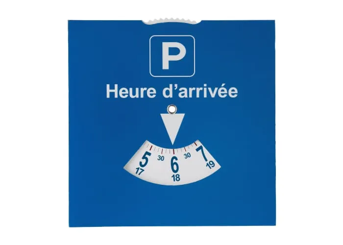 Parkeerschijf Frankrijk Blauw