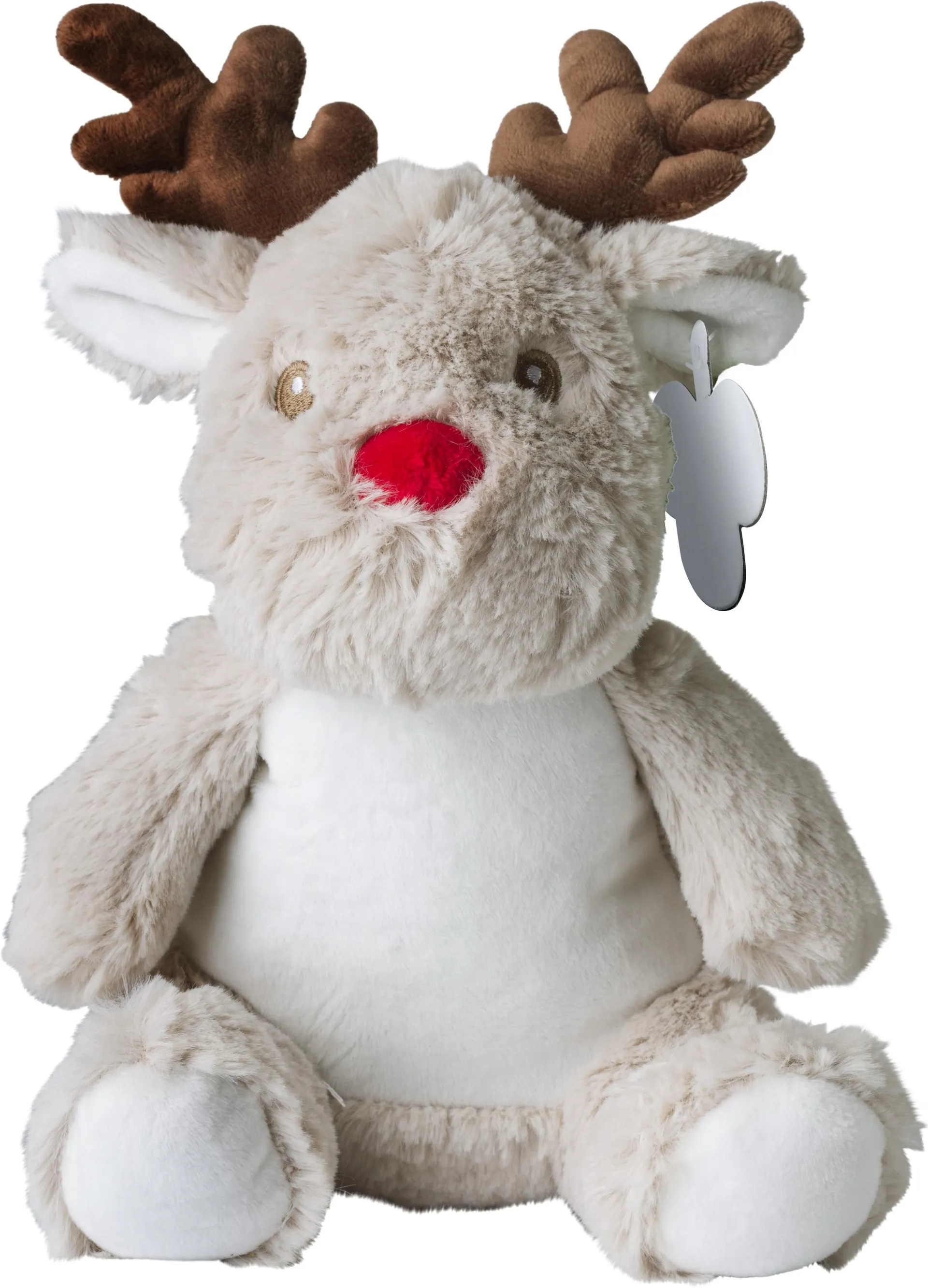 Pluche knuffelrendier Everly custom/multicolor