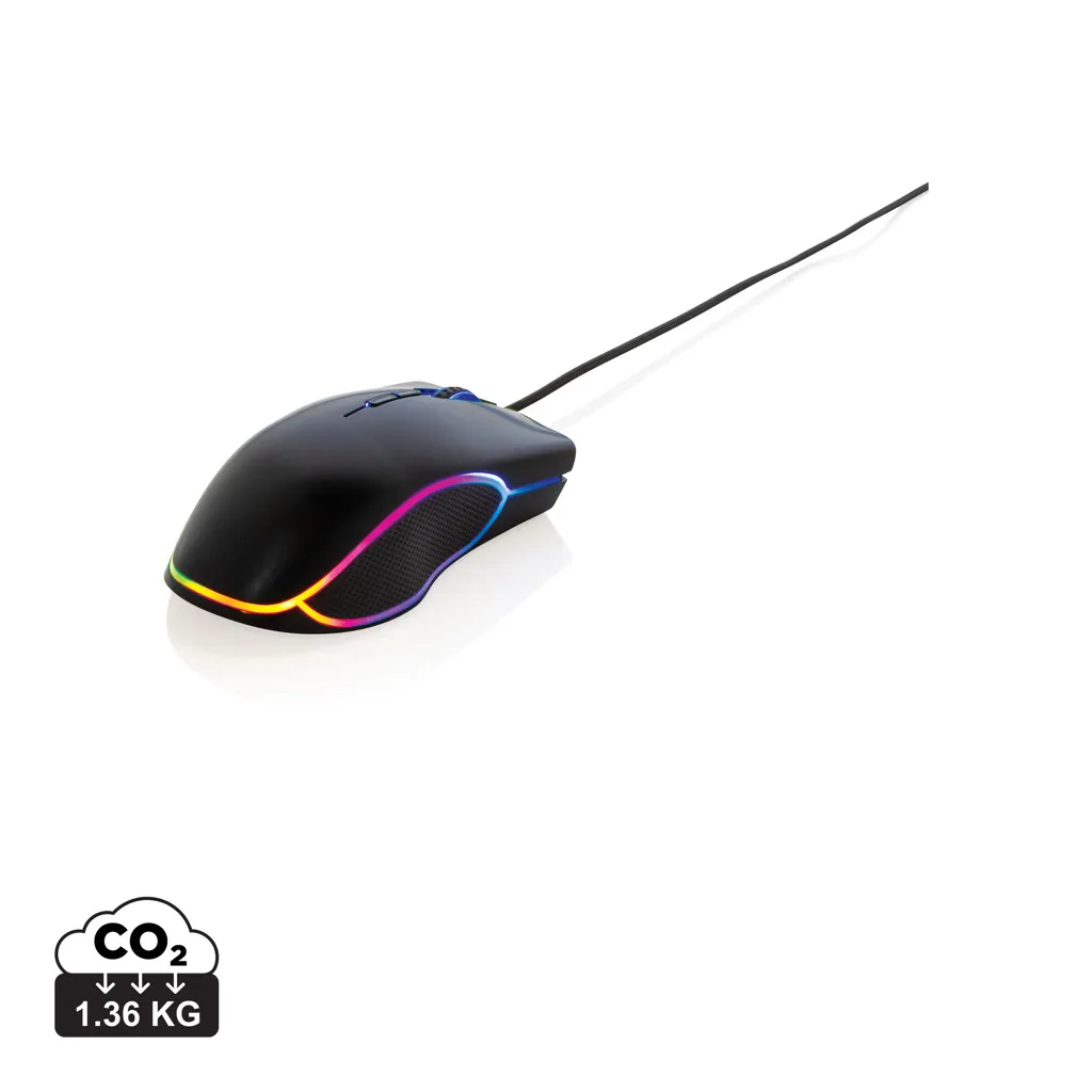 RGB-gamingmuis zwart