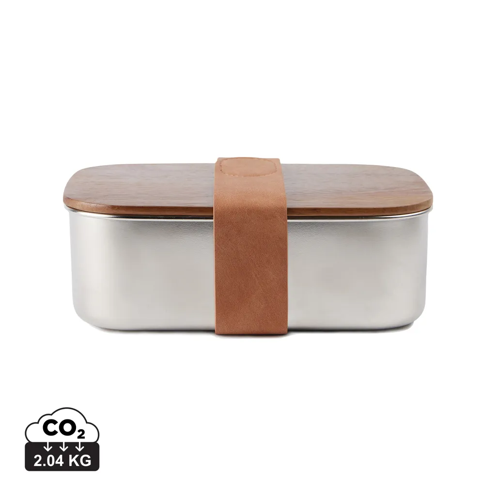 VINGA Ciro RCS gerecycled RVS lunchbox staal