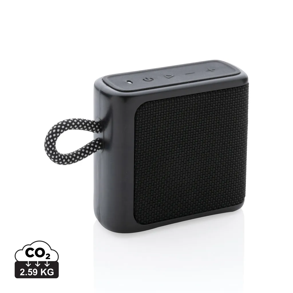 Splash IPX6 3W speaker zwart