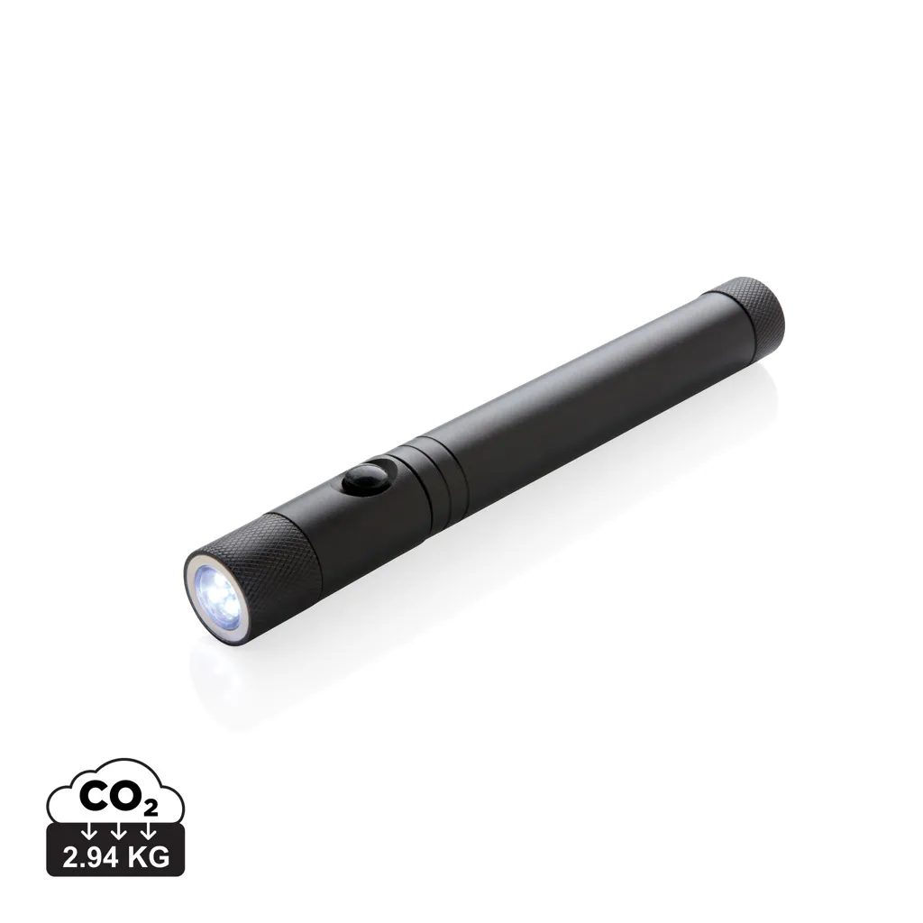 Uitschuifbare zaklamp met magneet