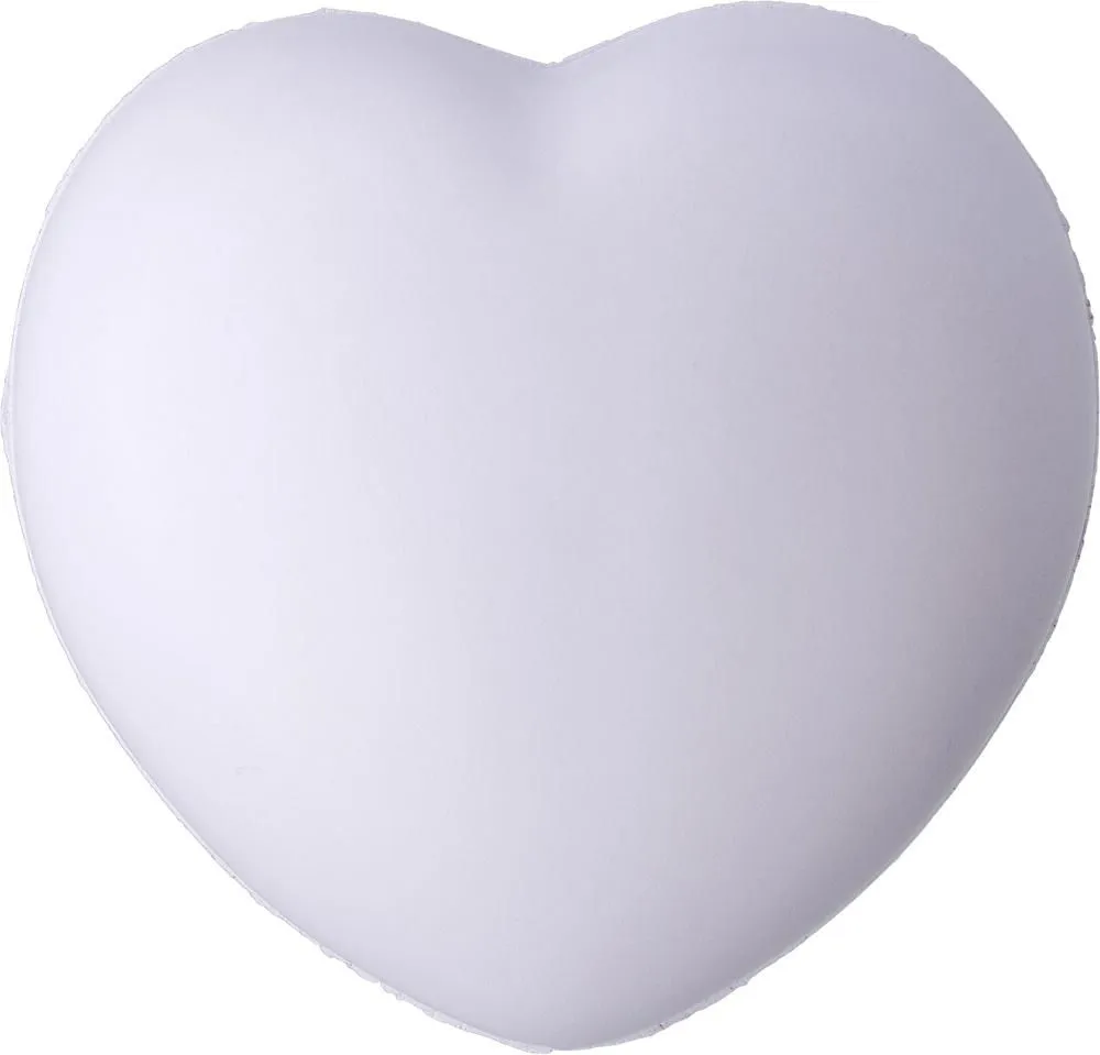 Stressbal Sia | Hart wit