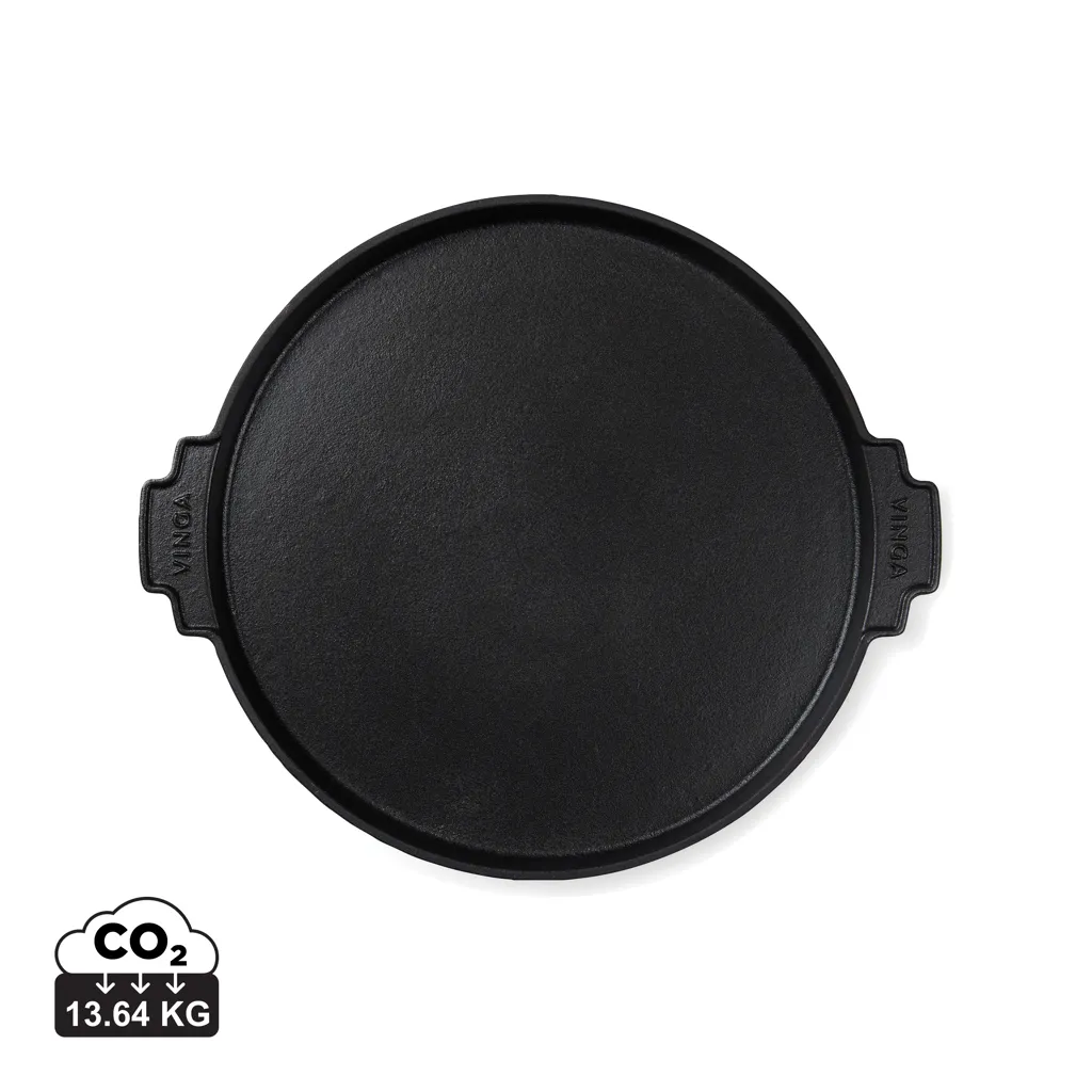 VINGA Monte Ardoise grillplaat, 30 cm ø zwart