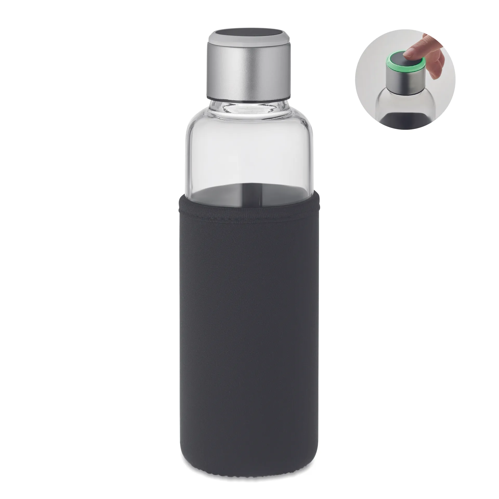 Glazen fles sensor herinnering