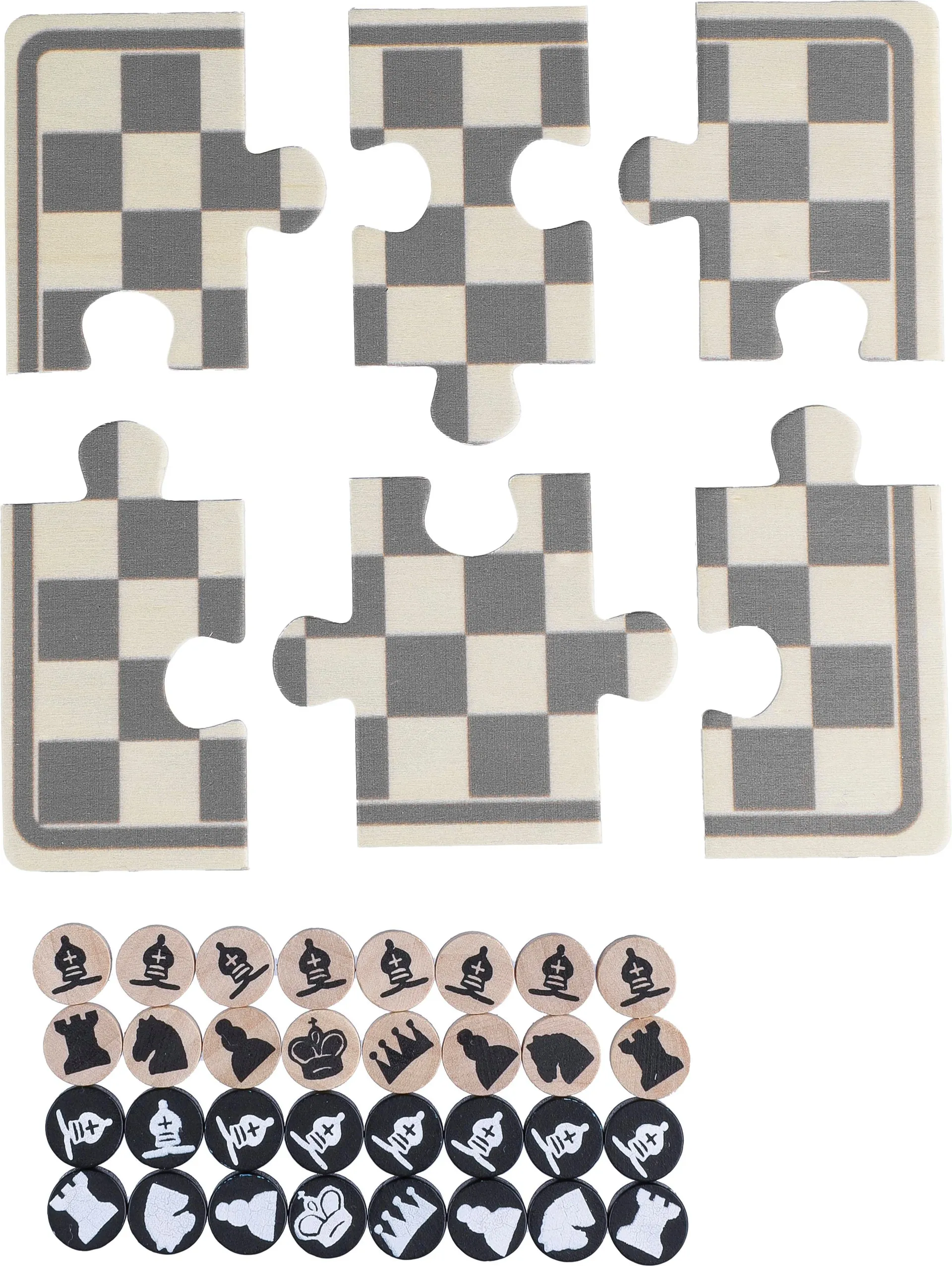 Houten spel Hank bruin