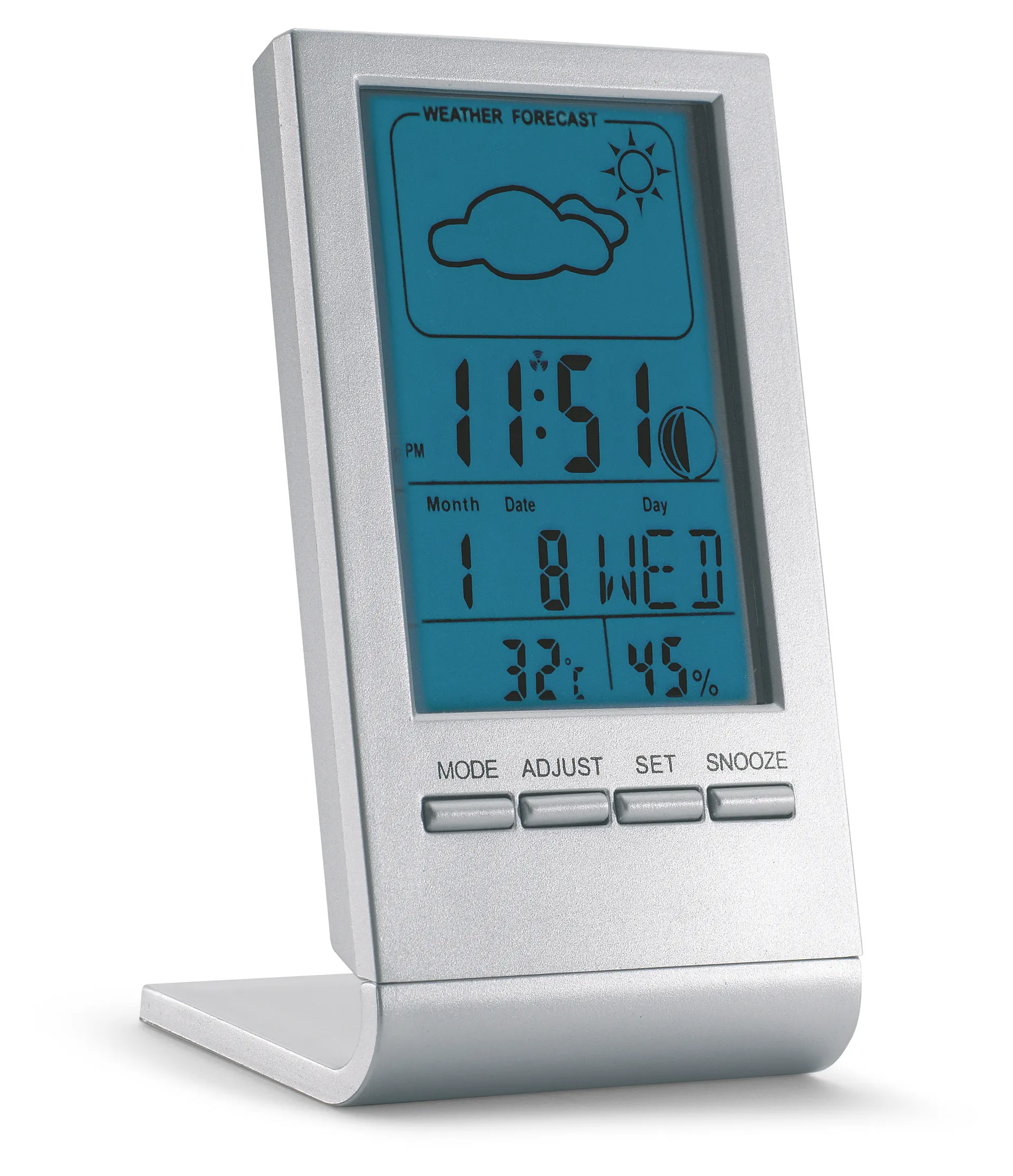 Weerstation met LCD display