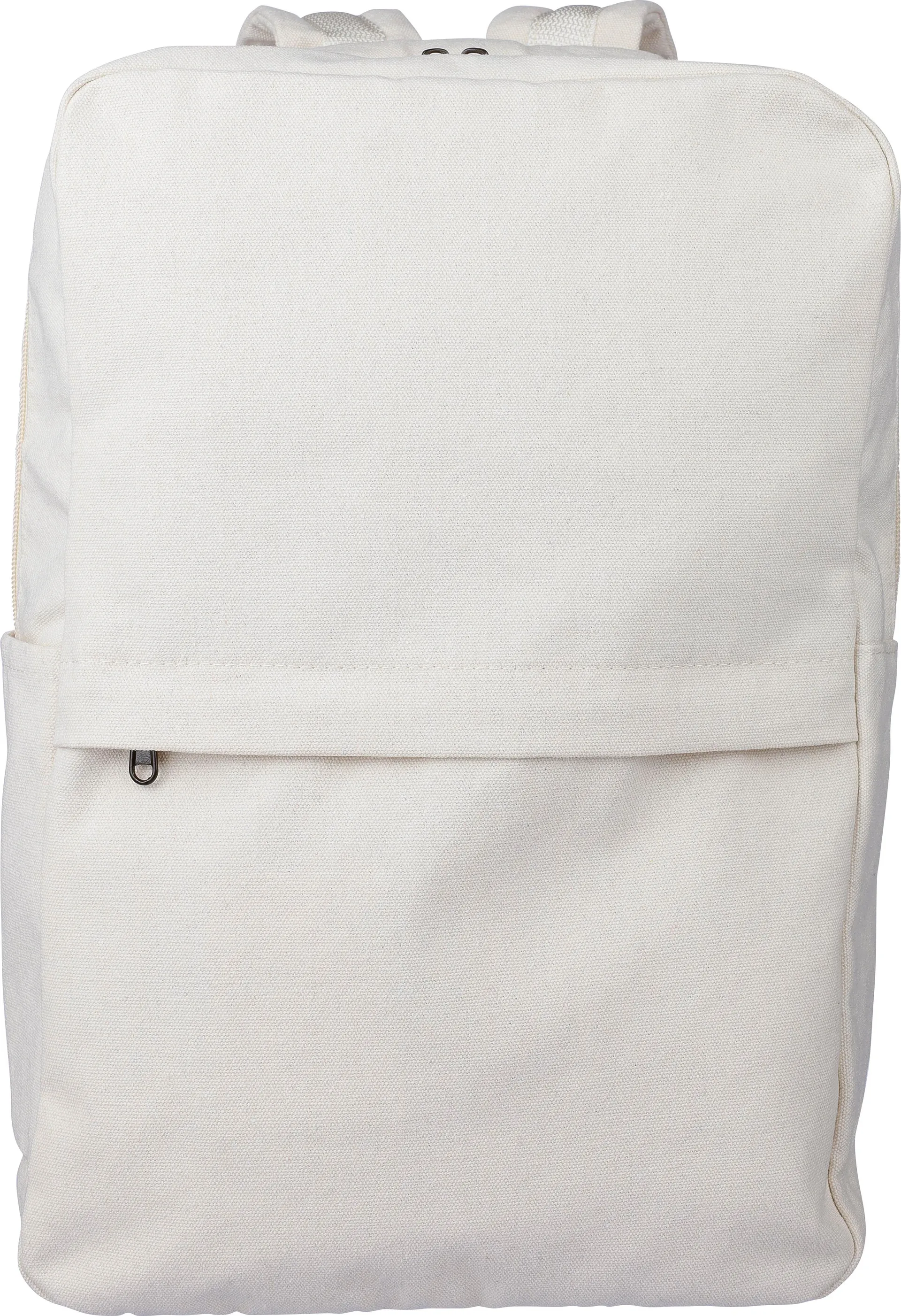 Gerecyclede polycotton (330 gsm) rugzak Seraphina beige