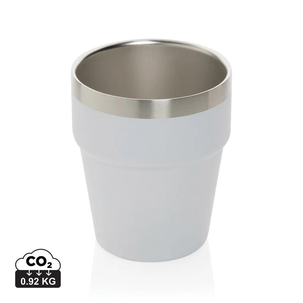 Clark RCS dubbelwandige koffie beker 300ML wit