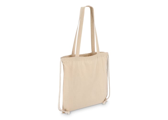 Katoen Rugzak tote OEKO-TEX® 38 x 42cm 140g/m² Ecru