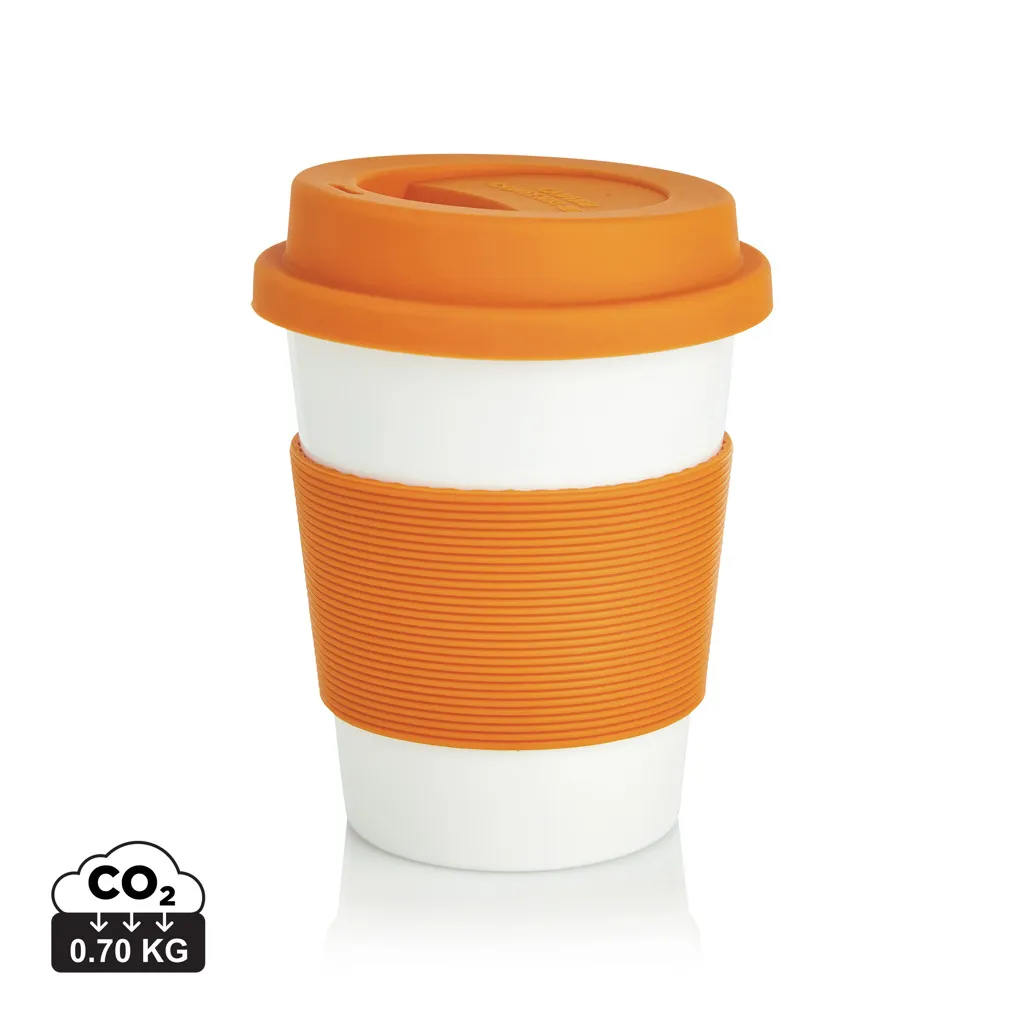 PLA koffiemok oranje