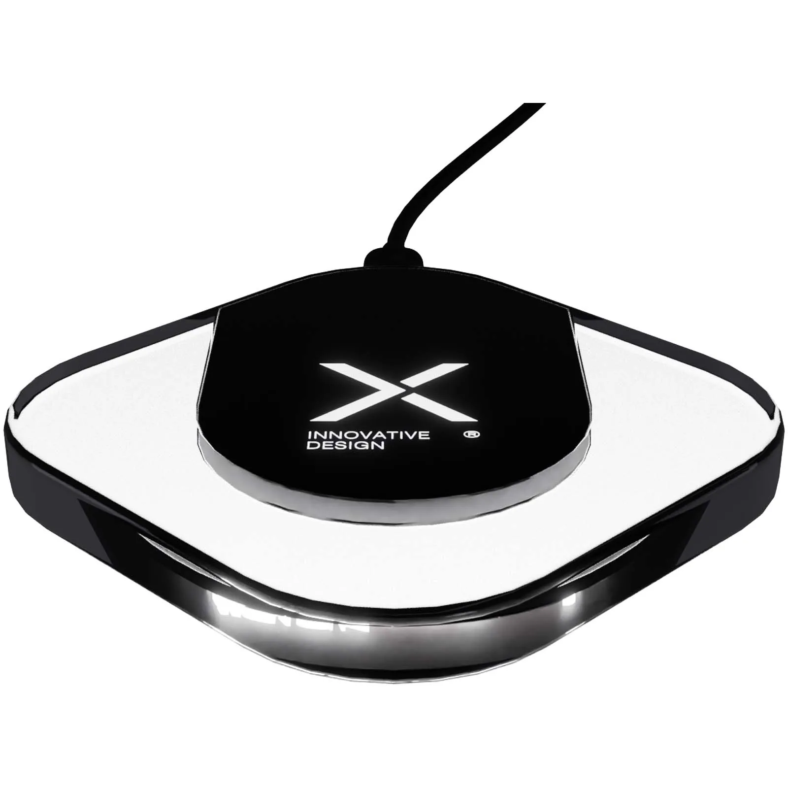 SCX.design W36 transparant draadloos oplaadstation Zwart