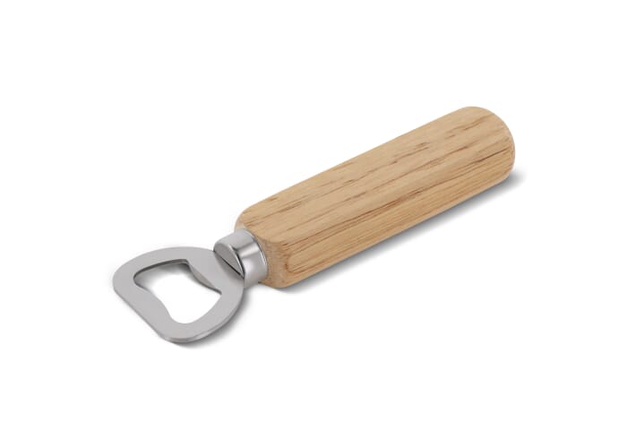 Flesopener met houten handvat Hout