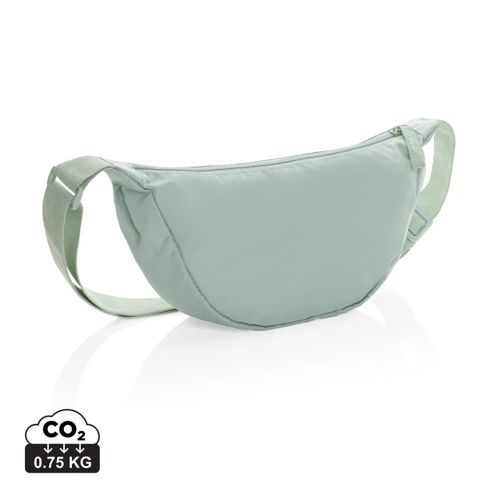 Crescent AWARE™ RPET halve maan sling bag iceberg green