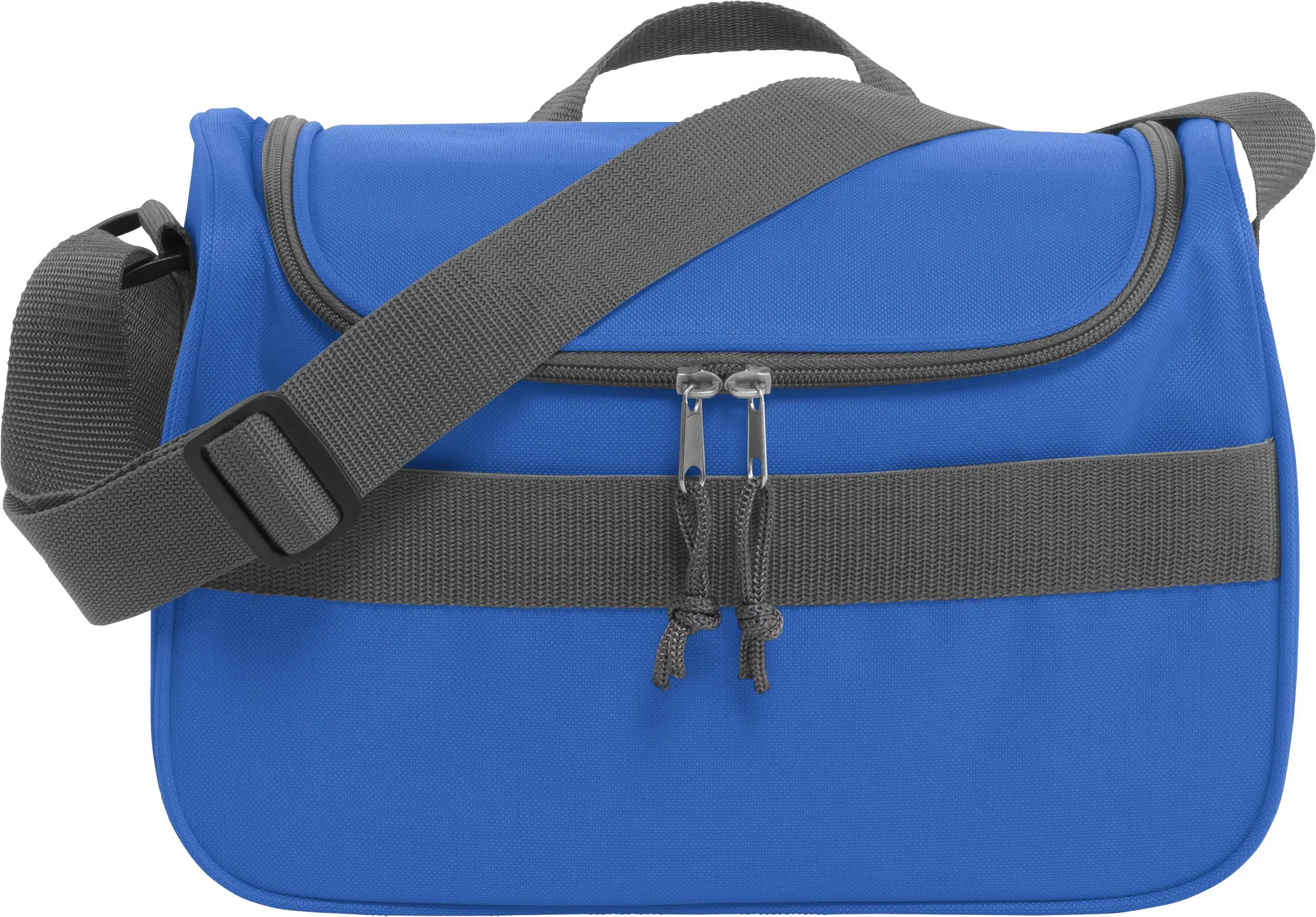 Koeltas Siti | Polyester 600D | Klittenband-voorzak kobaltblauw