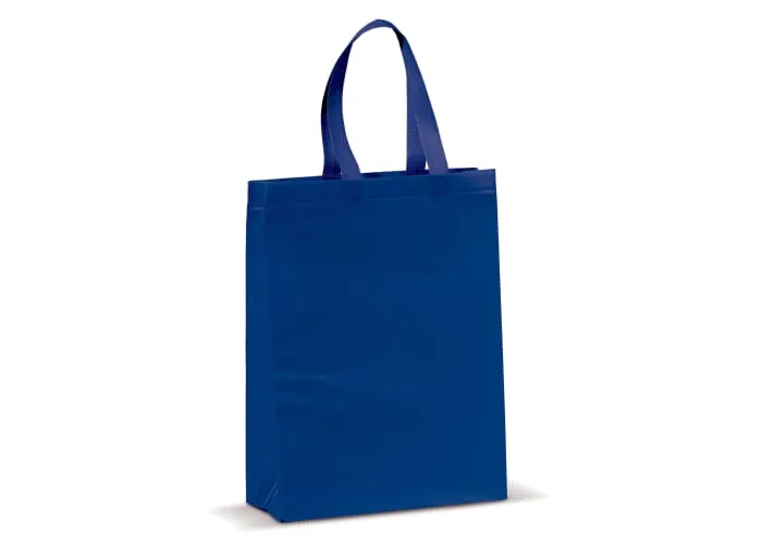 Draagtas gelamineerd non-woven medium 105g/m² Donkerblauw
