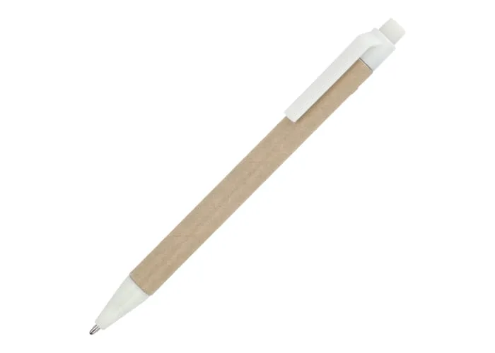 Papieren balpen Wit