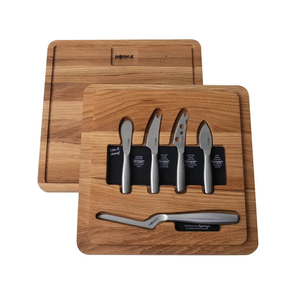 BOSKA Ultimate Cheese Set Small Copenhagen bruin