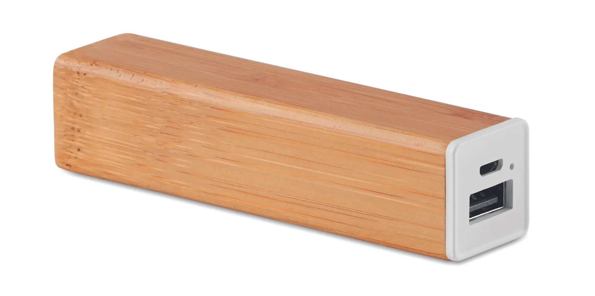 2200 mAh Bamboe powerbank Hout