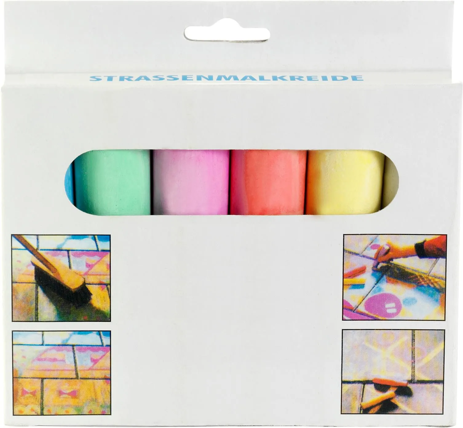 Stoepkrijt Ottilie | 6 kleuren custom/multicolor