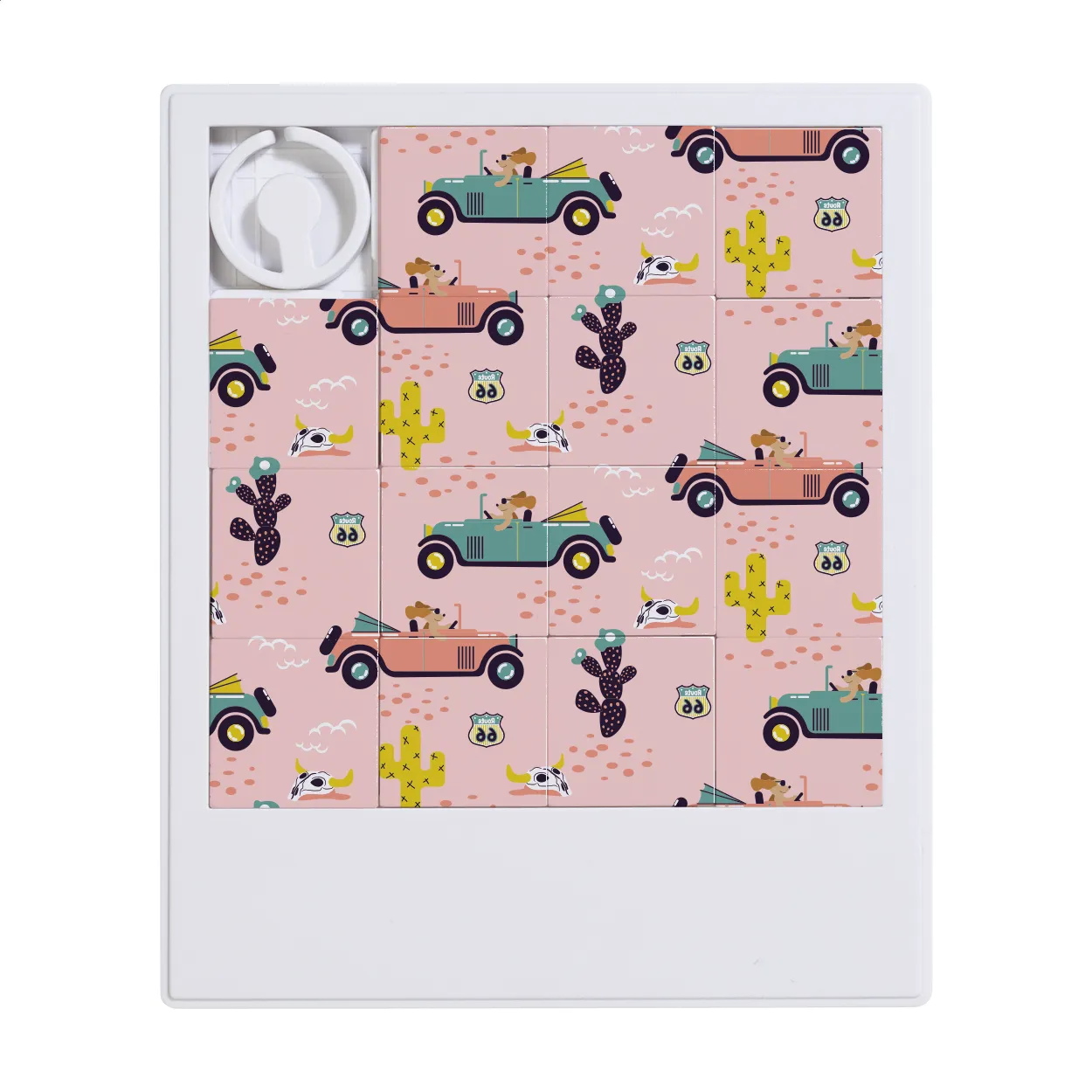 Mazimi RABS schuifpuzzel wit