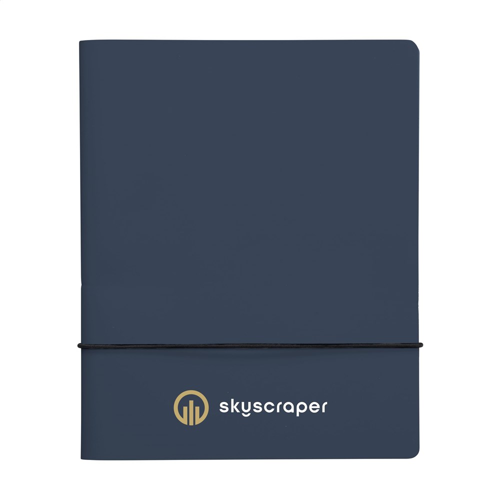 Recycled leather Refillable Notebook A5 notitieboek