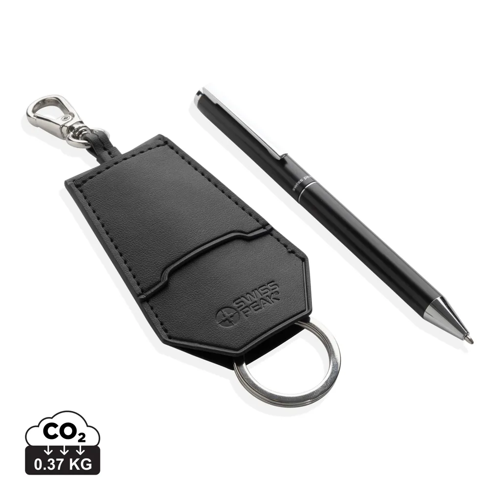 SP Tula RCS sleutelhanger en pen gift set zwart