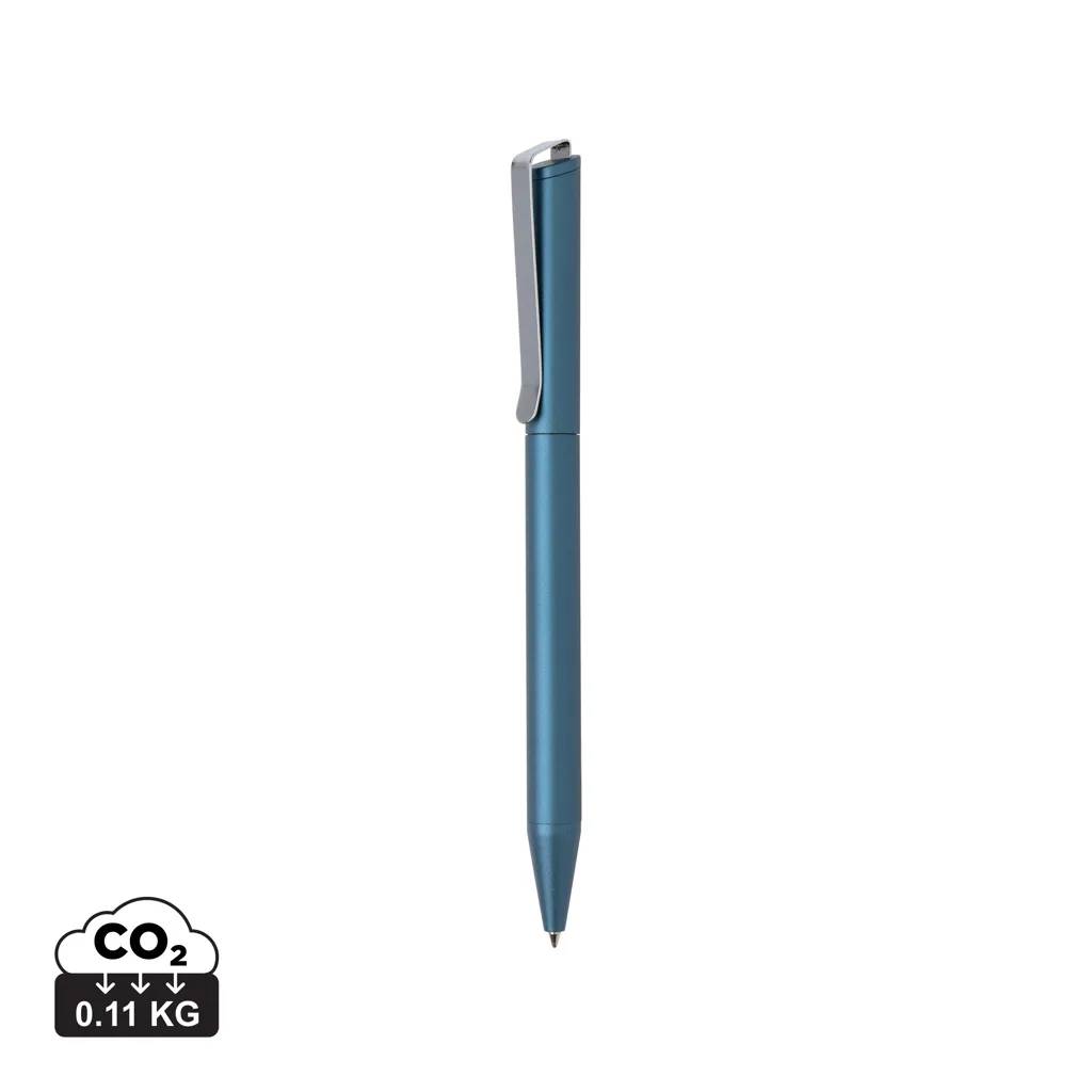 Xavi RCS-gecertificeerde pen van gerecycled aluminium royal blue