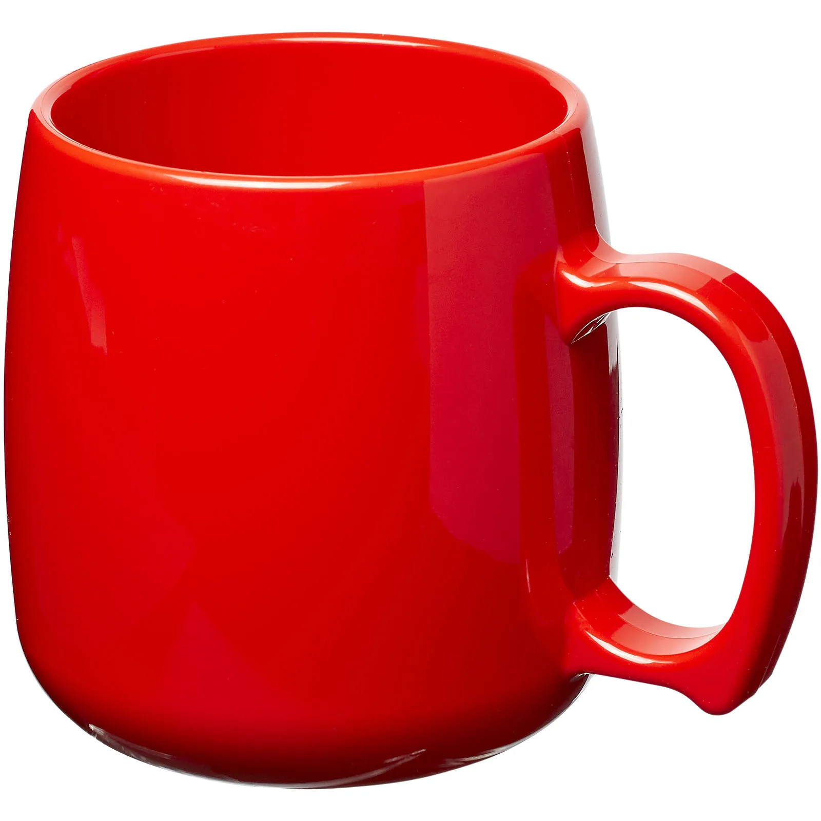 Classic 300 ml kunststof mok Rood