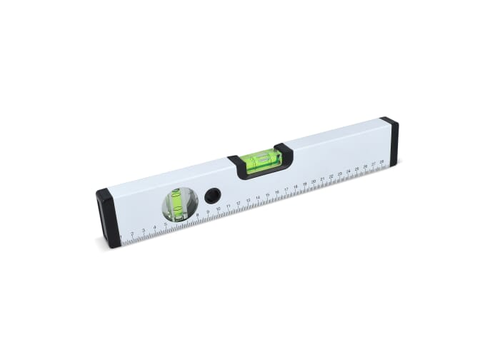 Aluminium Waterpas 30CM Wit