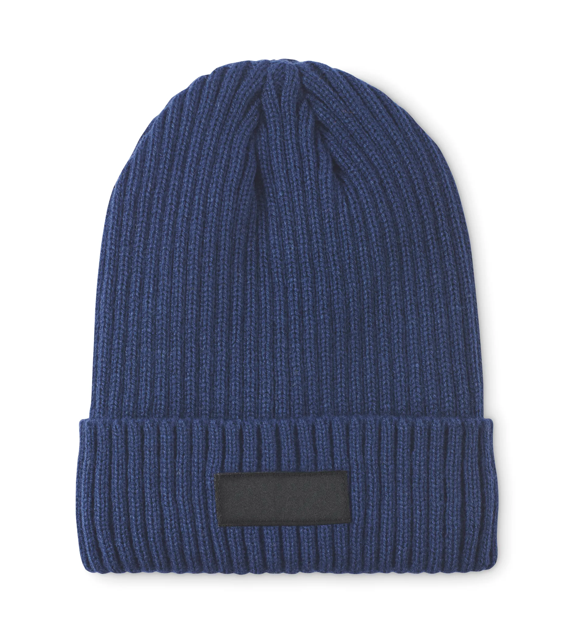 3M gebreide muts met boord Blauw
