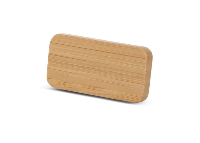 Naambadge Bamboe met speld Natuur